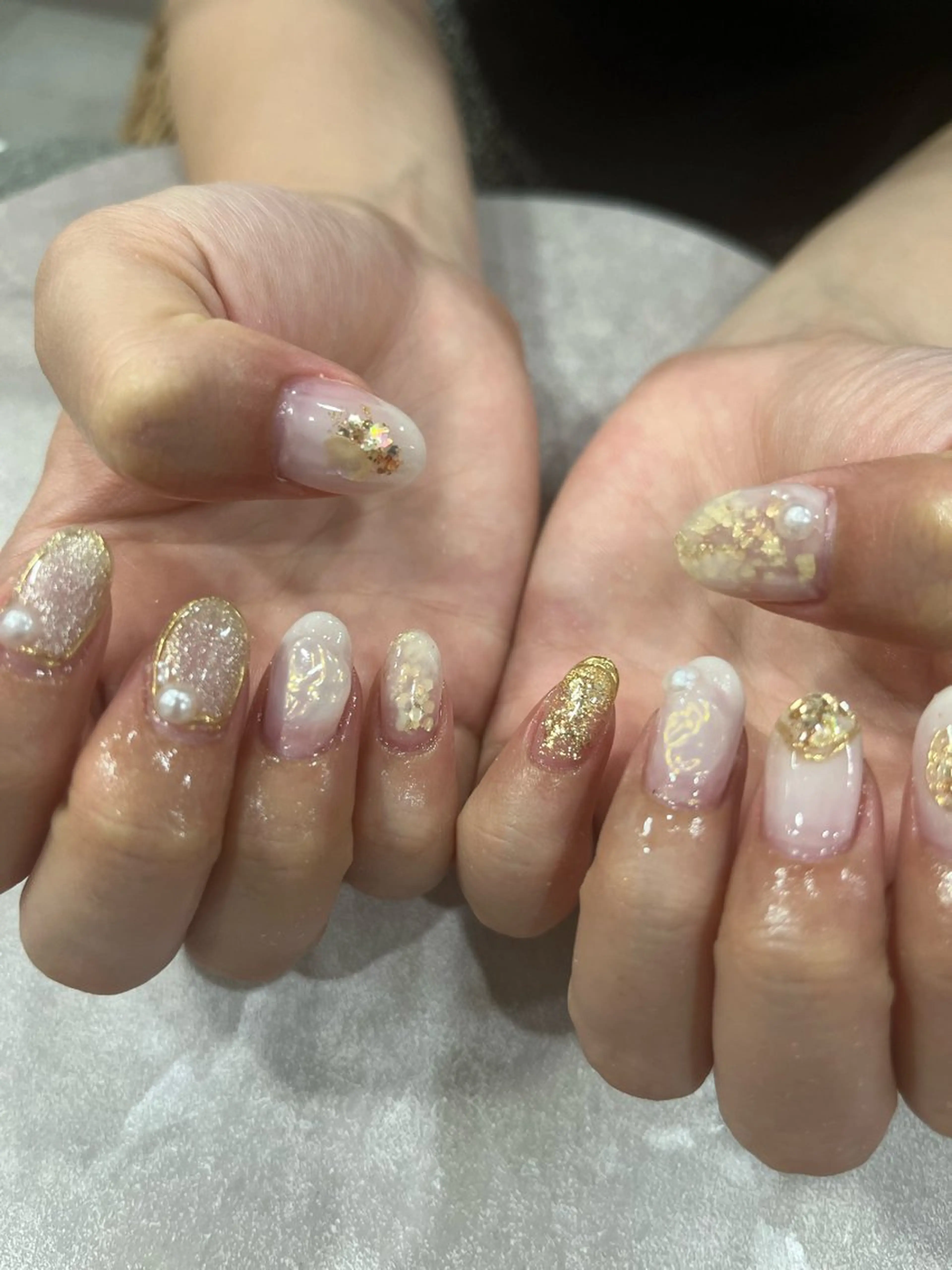 ネイル wooone所属・鶴橋wooone nail.rieのネイルデザイン