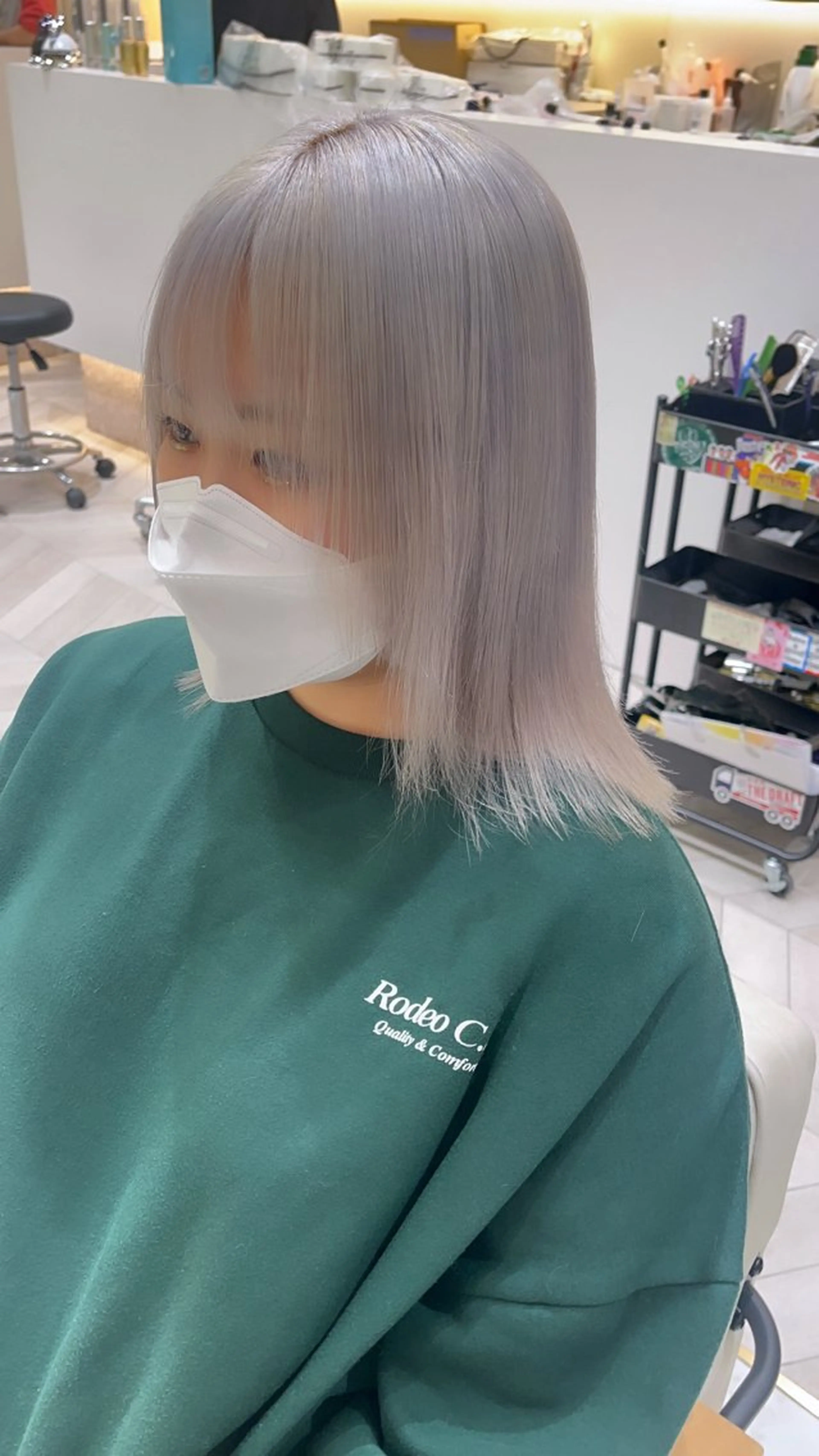 ミディアム カラー カット ヘアカラー トリートメント 🥇メンズパーマ /縮毛矯正/木村神心のヘアスタイル