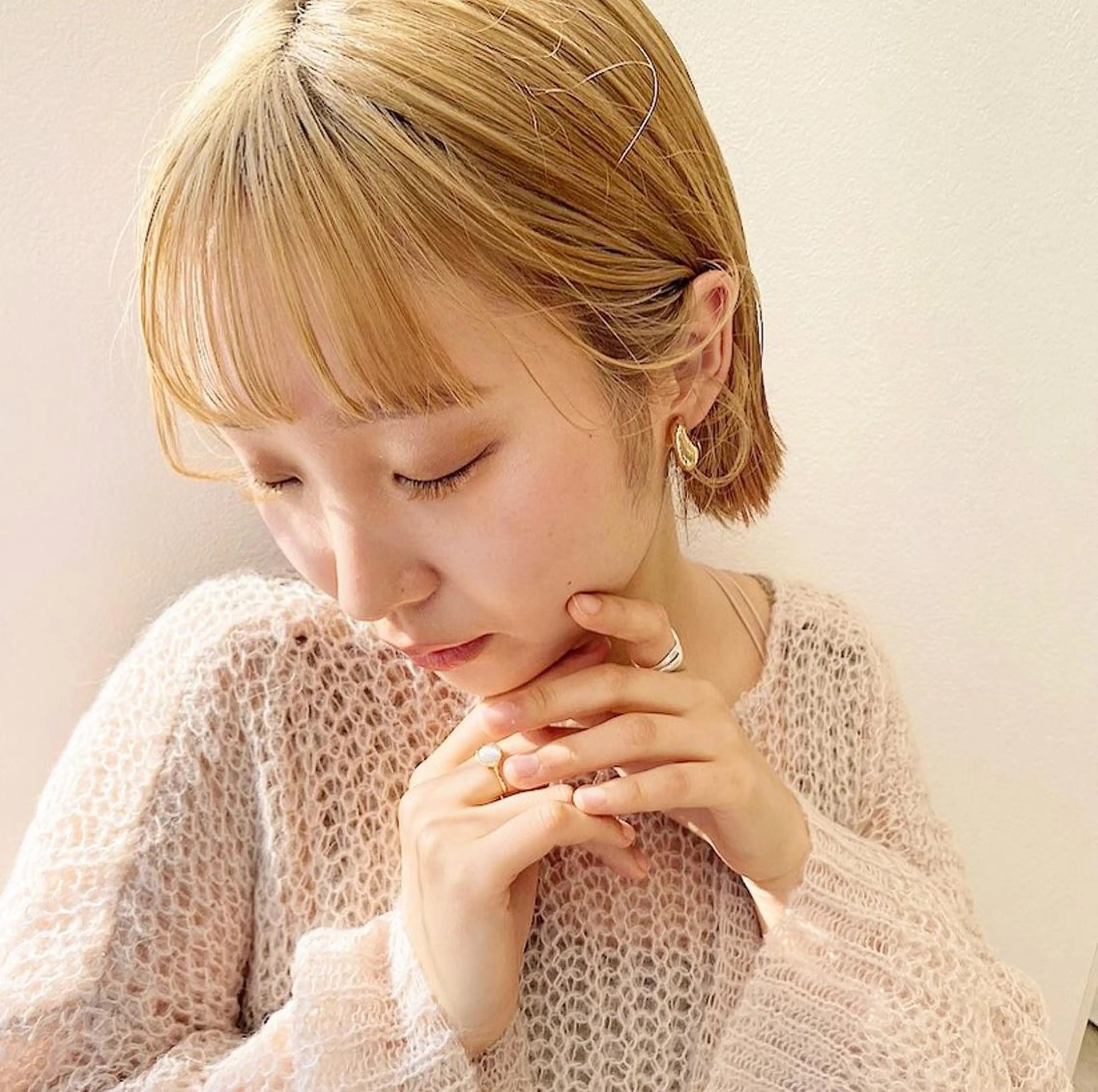 ショート カラー パーマ ヘアアレンジ 西山梨々【12/1〜 産休を頂きます🎀】のヘアスタイル