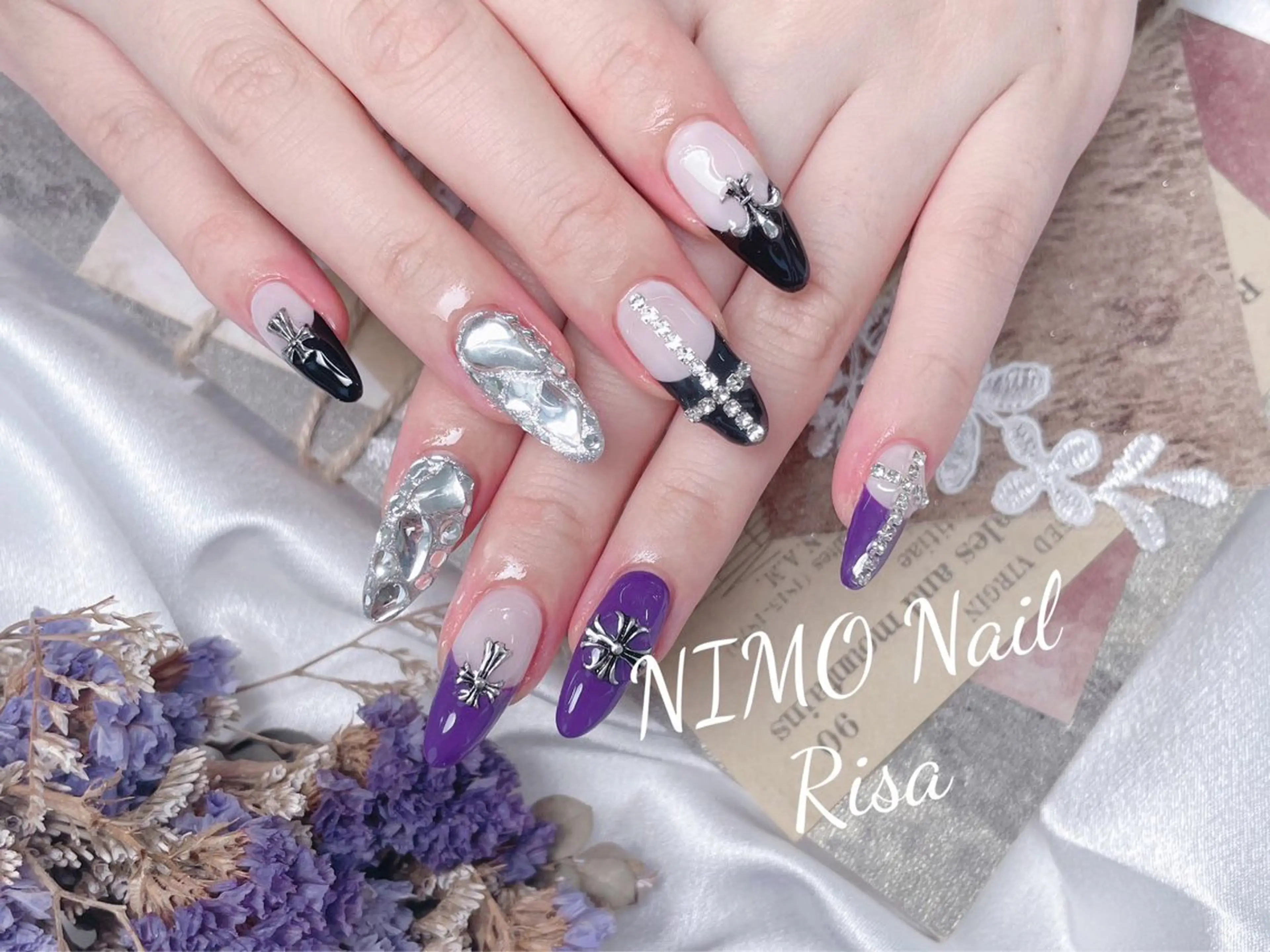 ネイル ハンドネイル RI SA☀️ リサのネイルデザイン