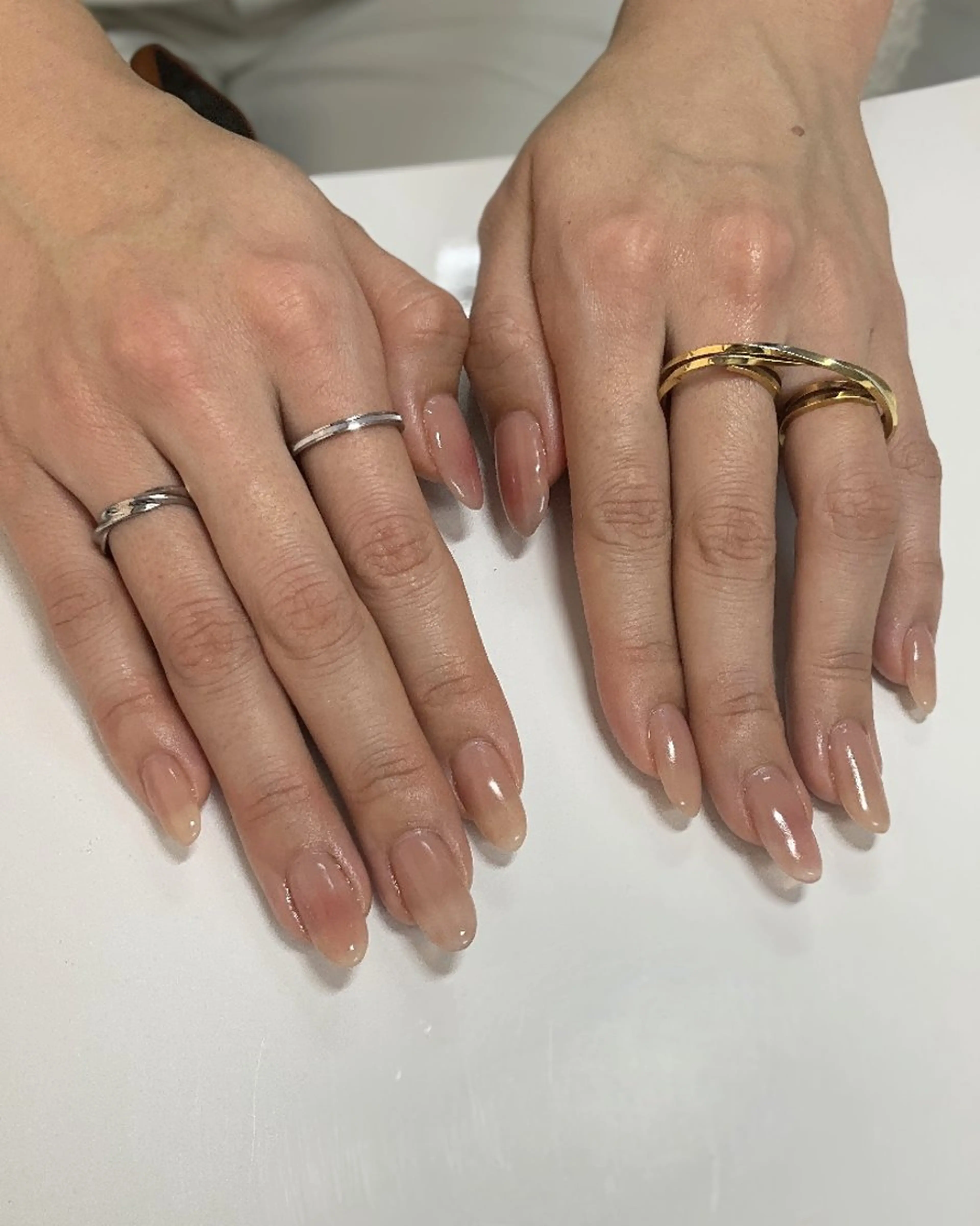 ネイル チークネイル ワンカラーネイル シンプルネイル ハンドネイル Nail&Care LUMET【ルメ】のネイルデザイン