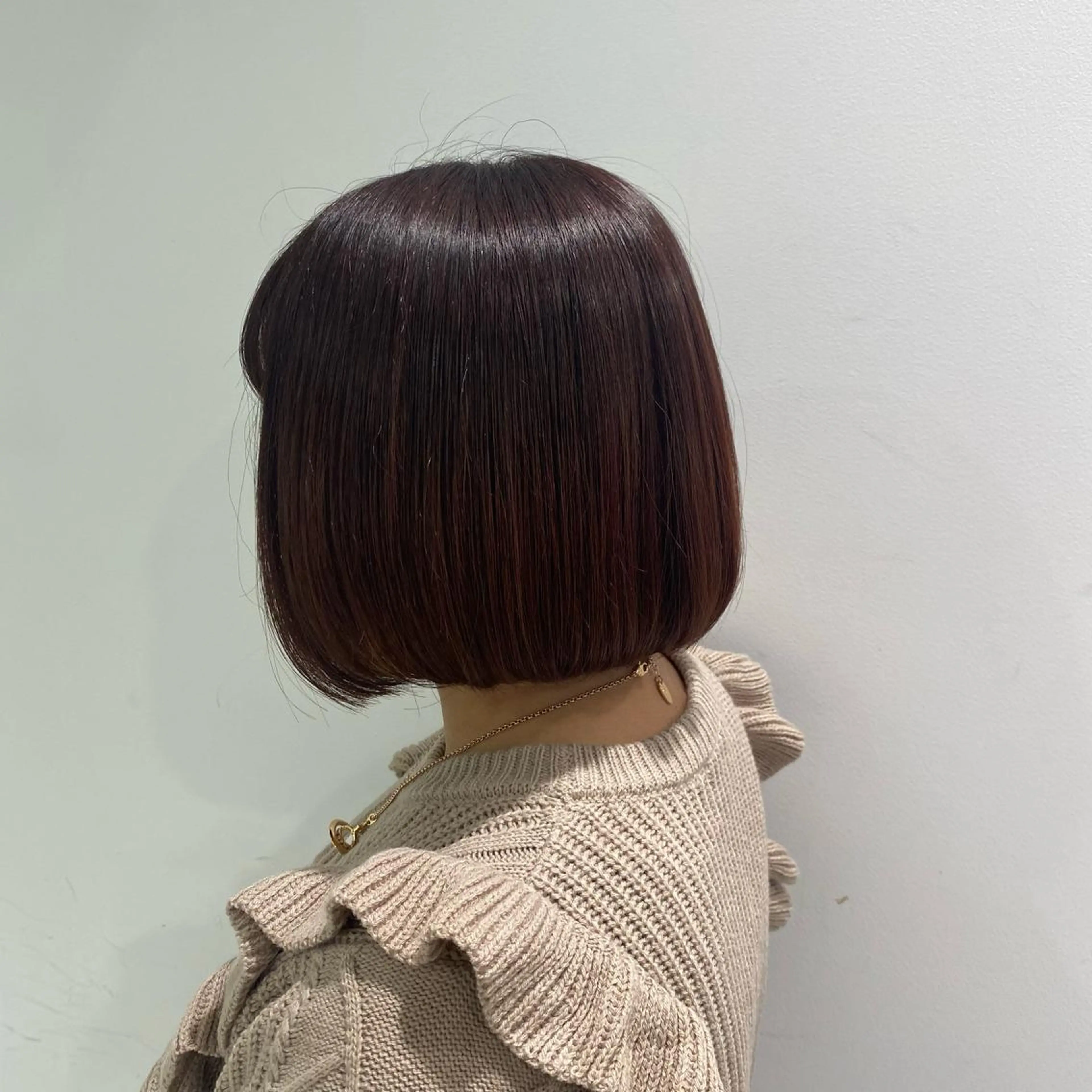 ミディアム カラー パーマ ヘアアレンジ メンズ キッズ ネイル マツエク・マツパ アイブロウ ブラウンカラー ピンクカラー ピンクブラウン カラーマツエク ブラウン Lumo所属・💖横浜ブリーチなし 💖MIHOのヘアスタイル