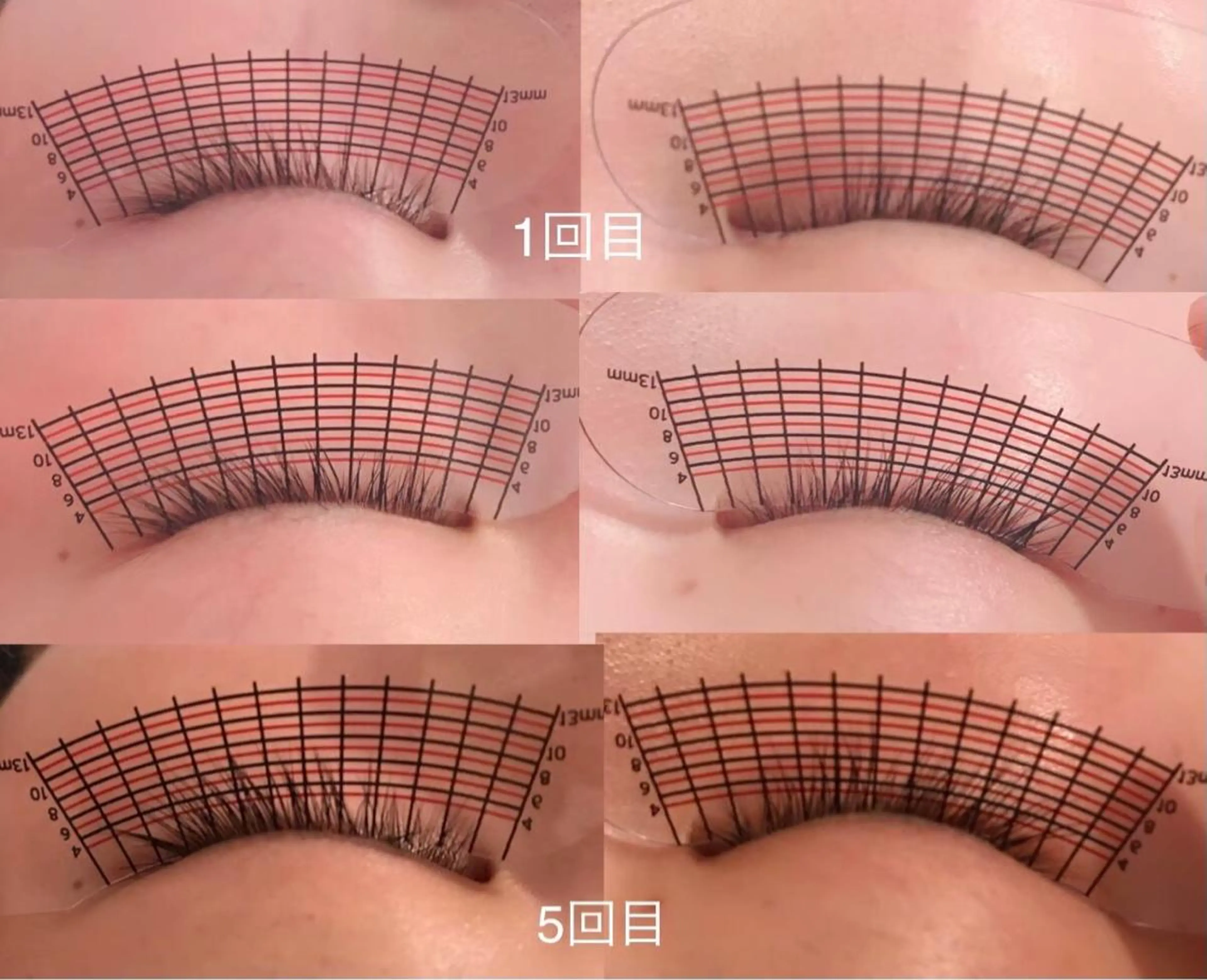 マツエク・マツパ 仲西 奈央のマツエク・マツパデザイン