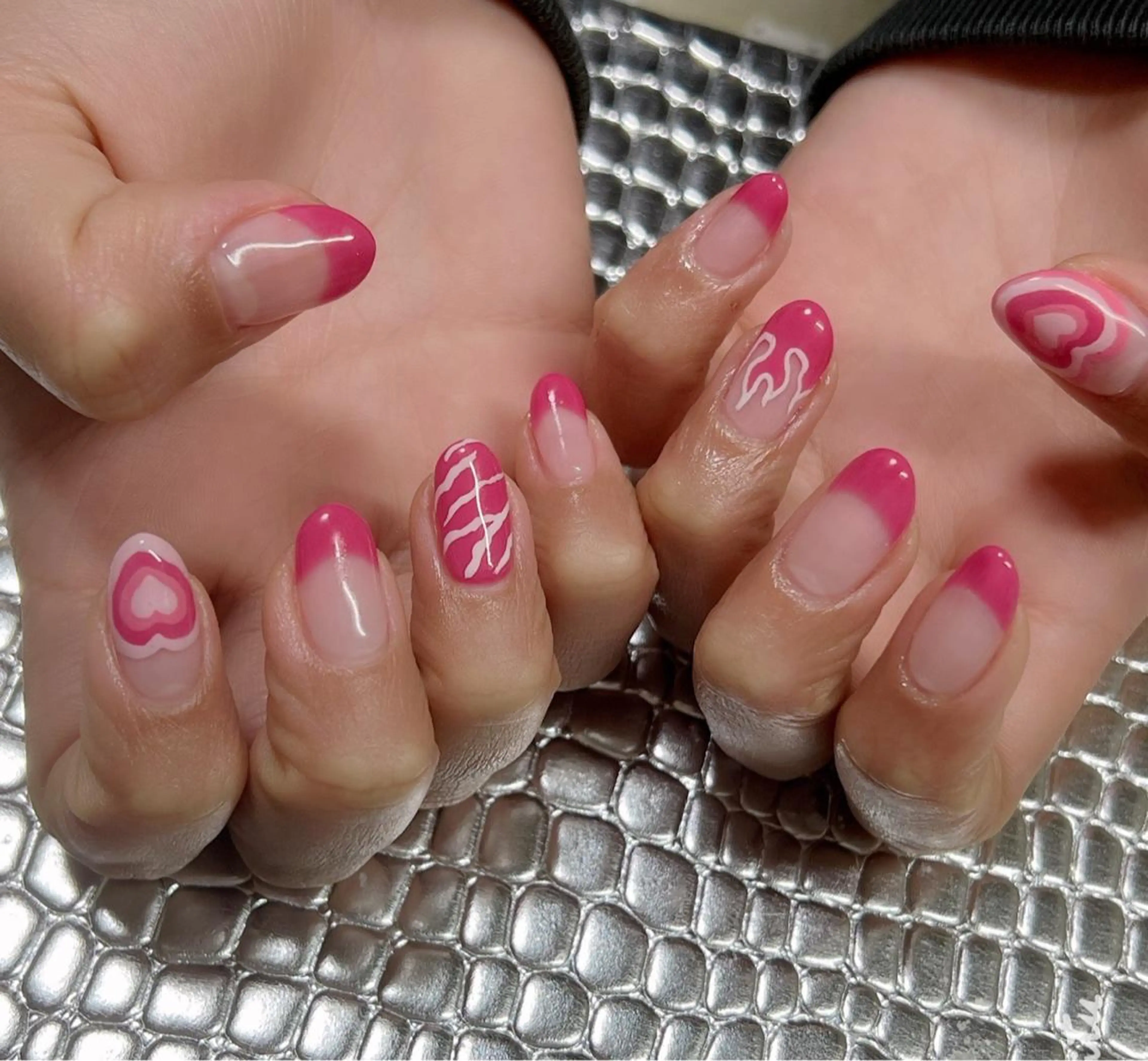 ネイル フレンチネイル 林 ✨syousyouのネイルデザイン