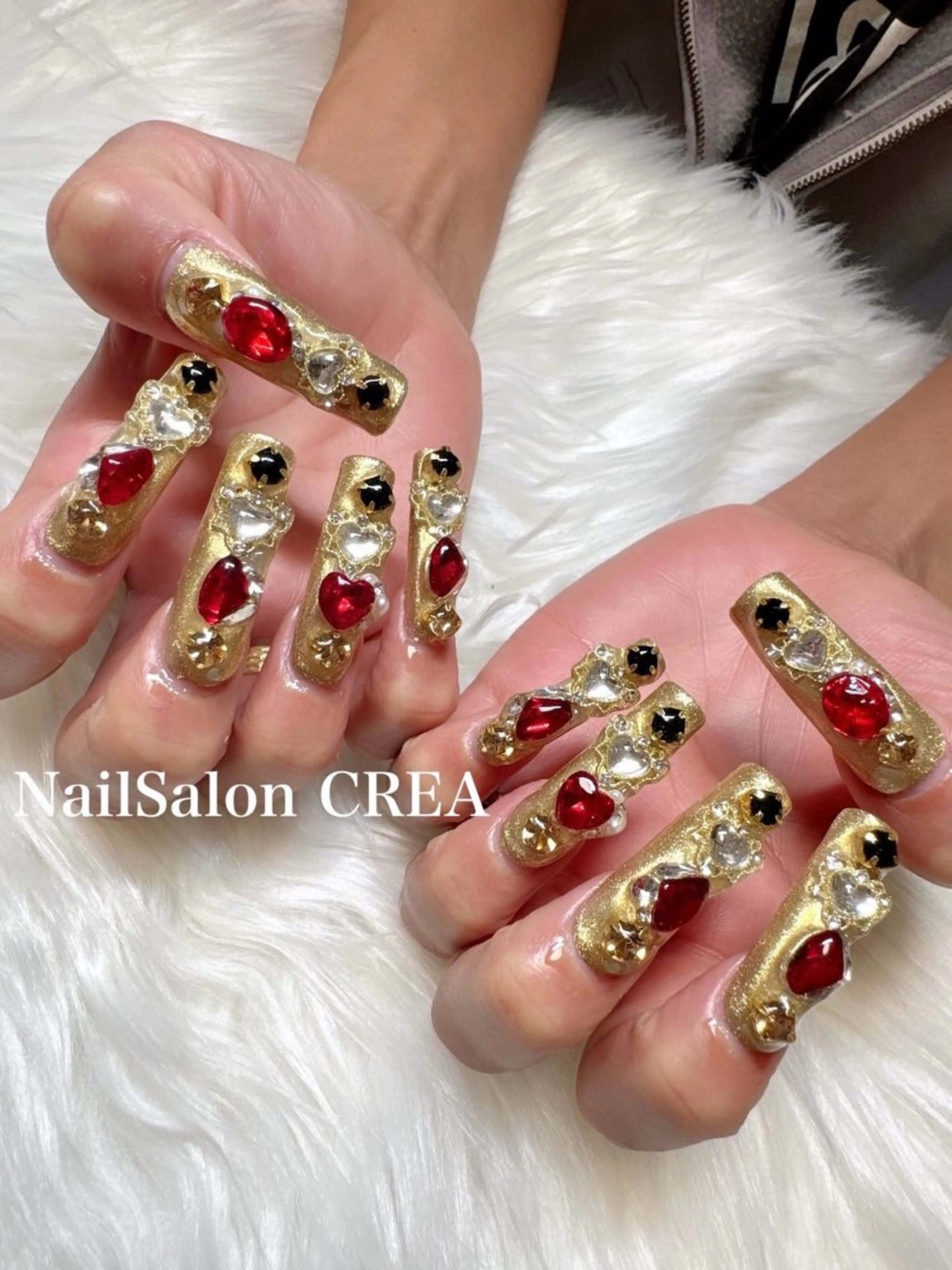 ネイル 持ち込み ハンドネイル NailSalon CREAのネイルデザイン