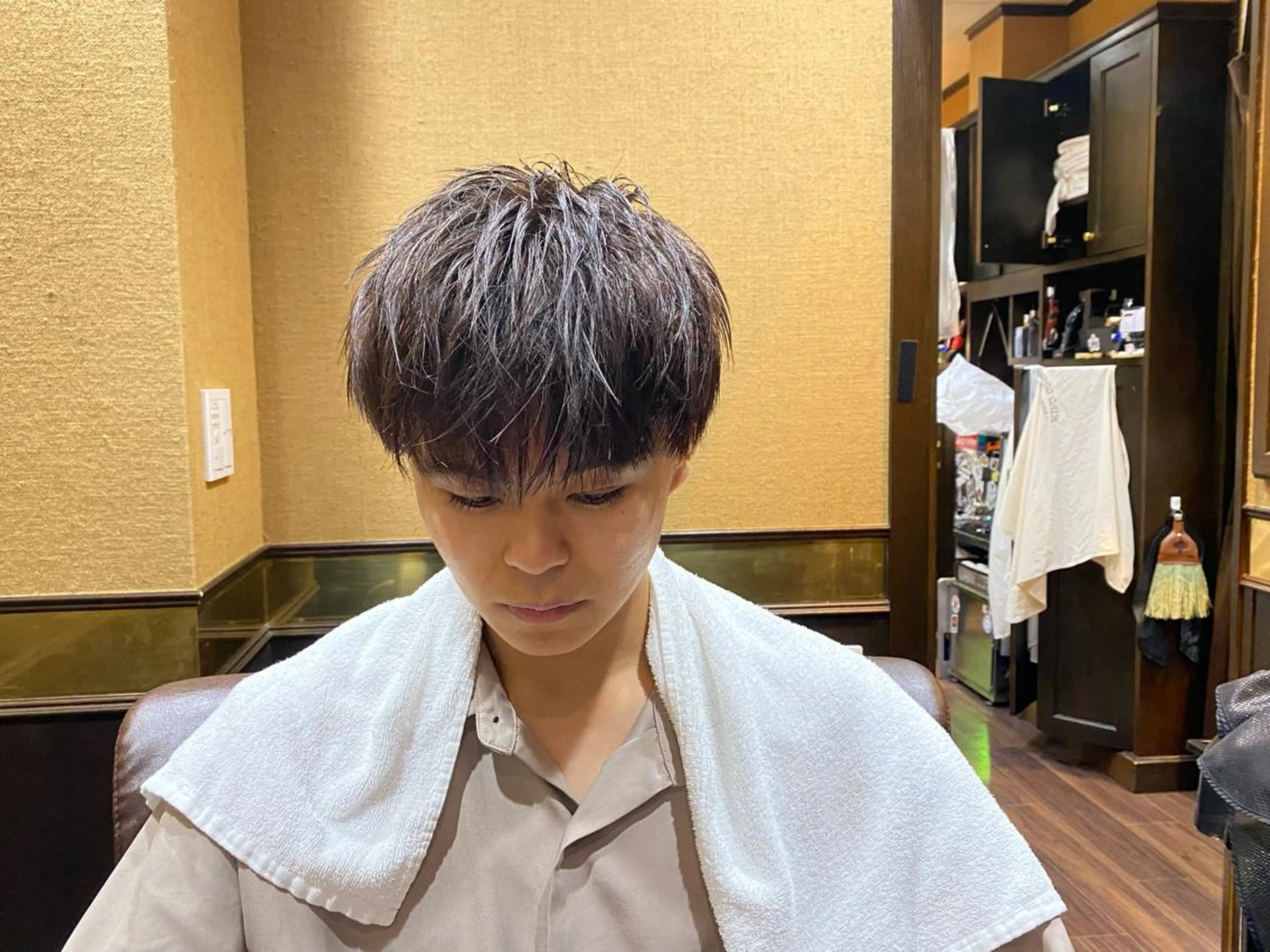 カラー メンズ マッシュ 高垣 大輔のヘアスタイル