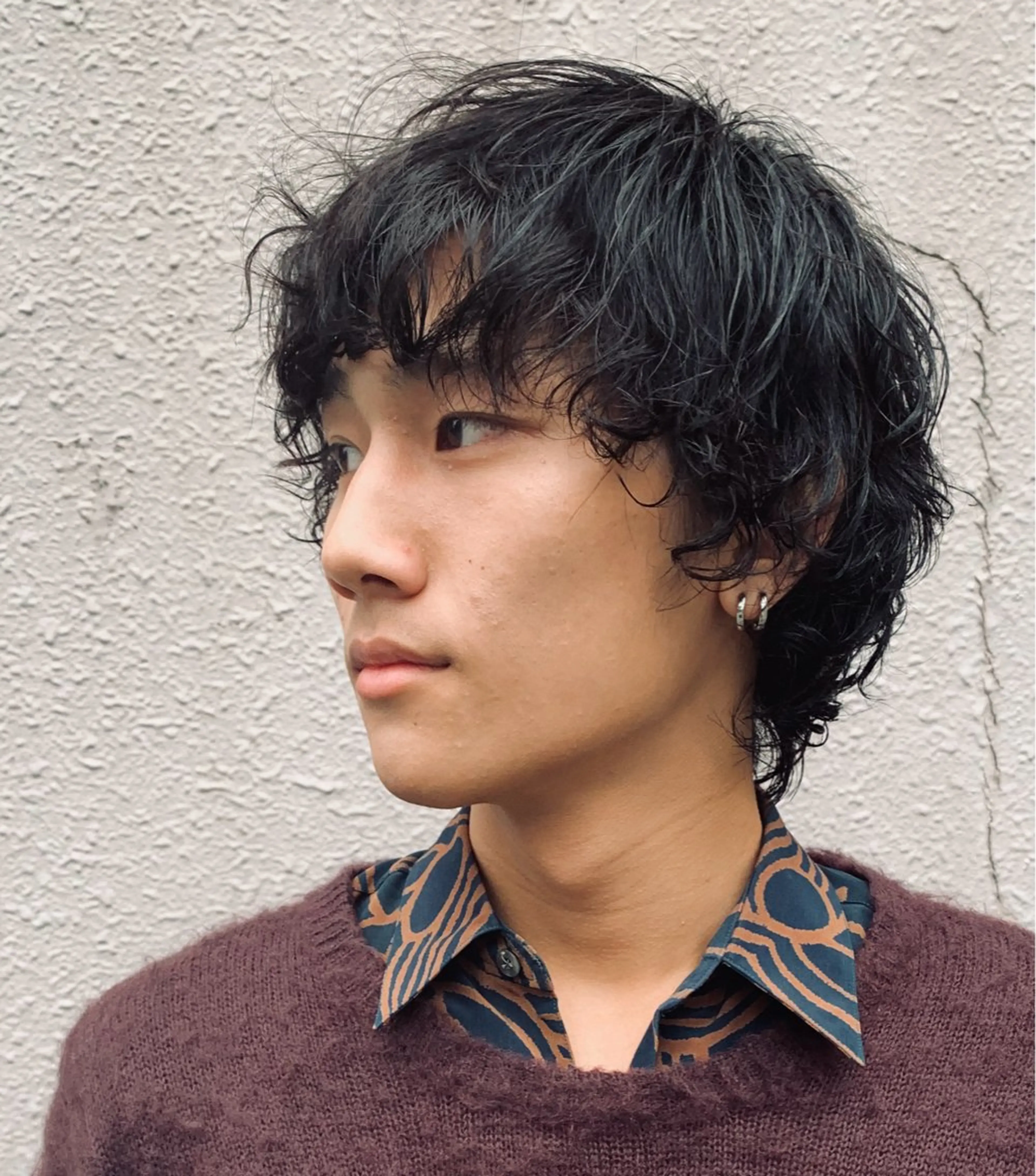 カット＋かかりにくい方専用パーマ+トリートメントの写真