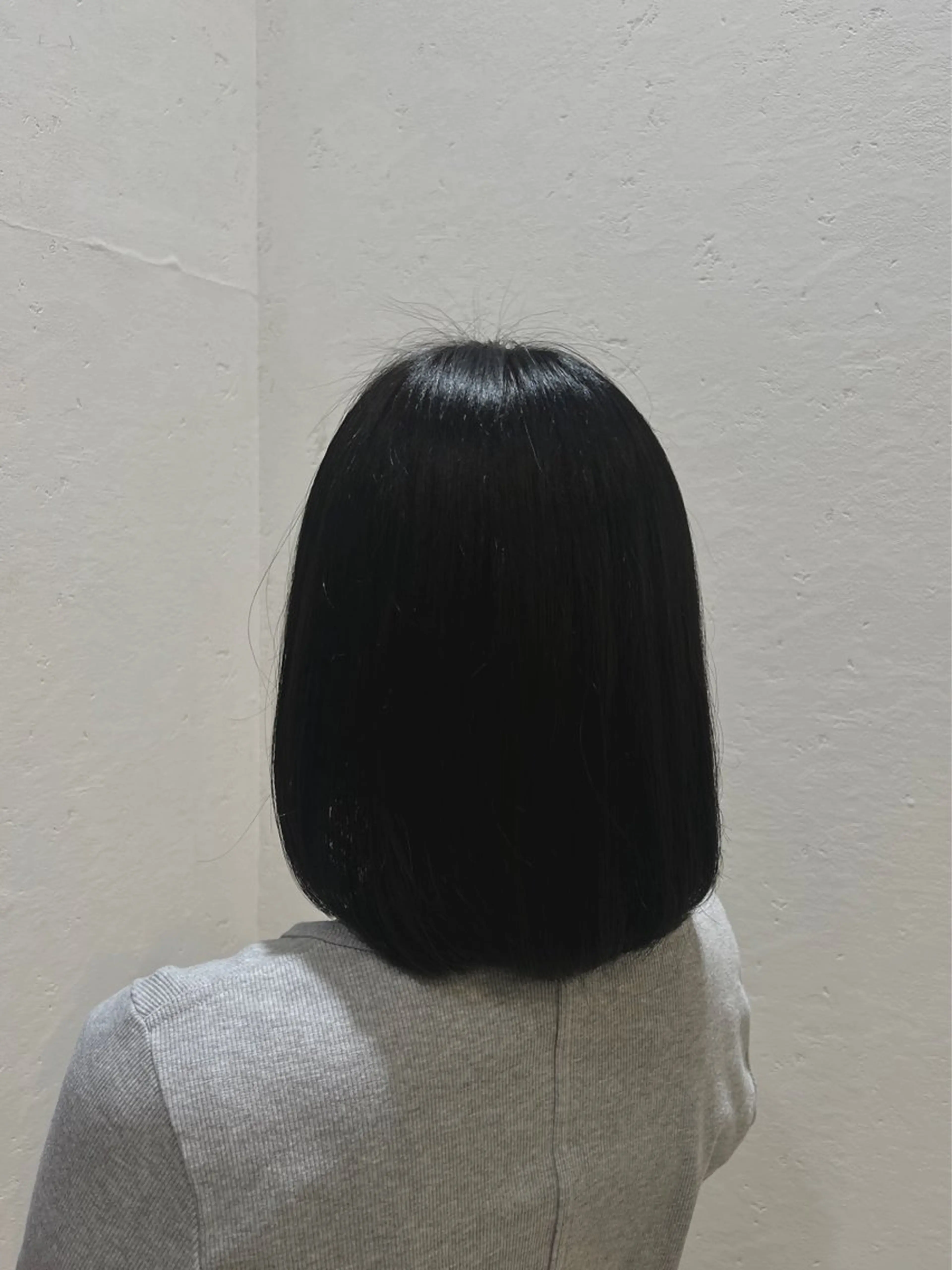 ミディアム カラー カット 縮毛矯正 トリートメント レディース特化 ナチュラル☘︎︎芹七のヘアスタイル