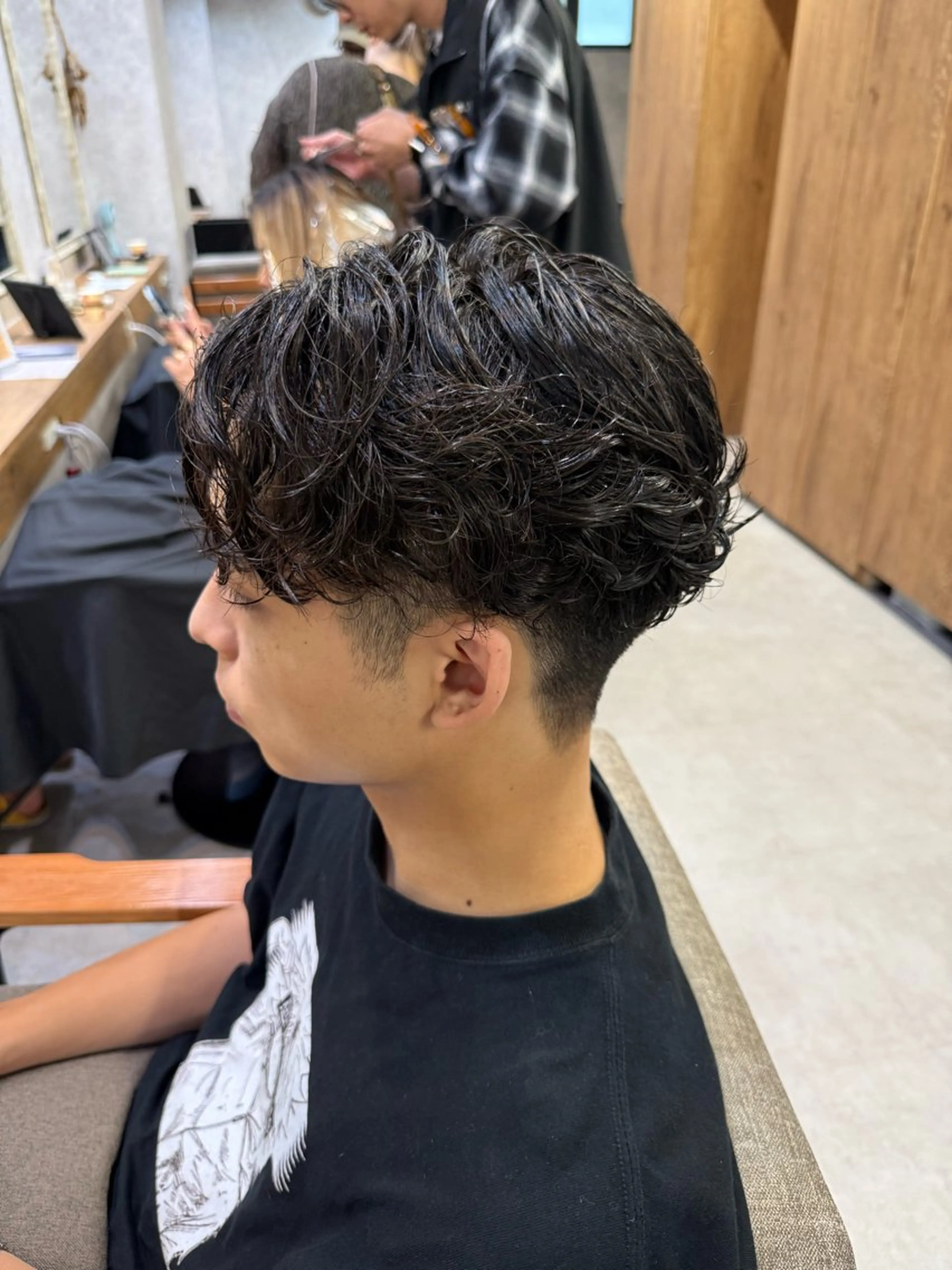 ショート カット パーマ 髪質改善/縮毛矯正 /メンズ/佐澤りょうのヘアスタイル