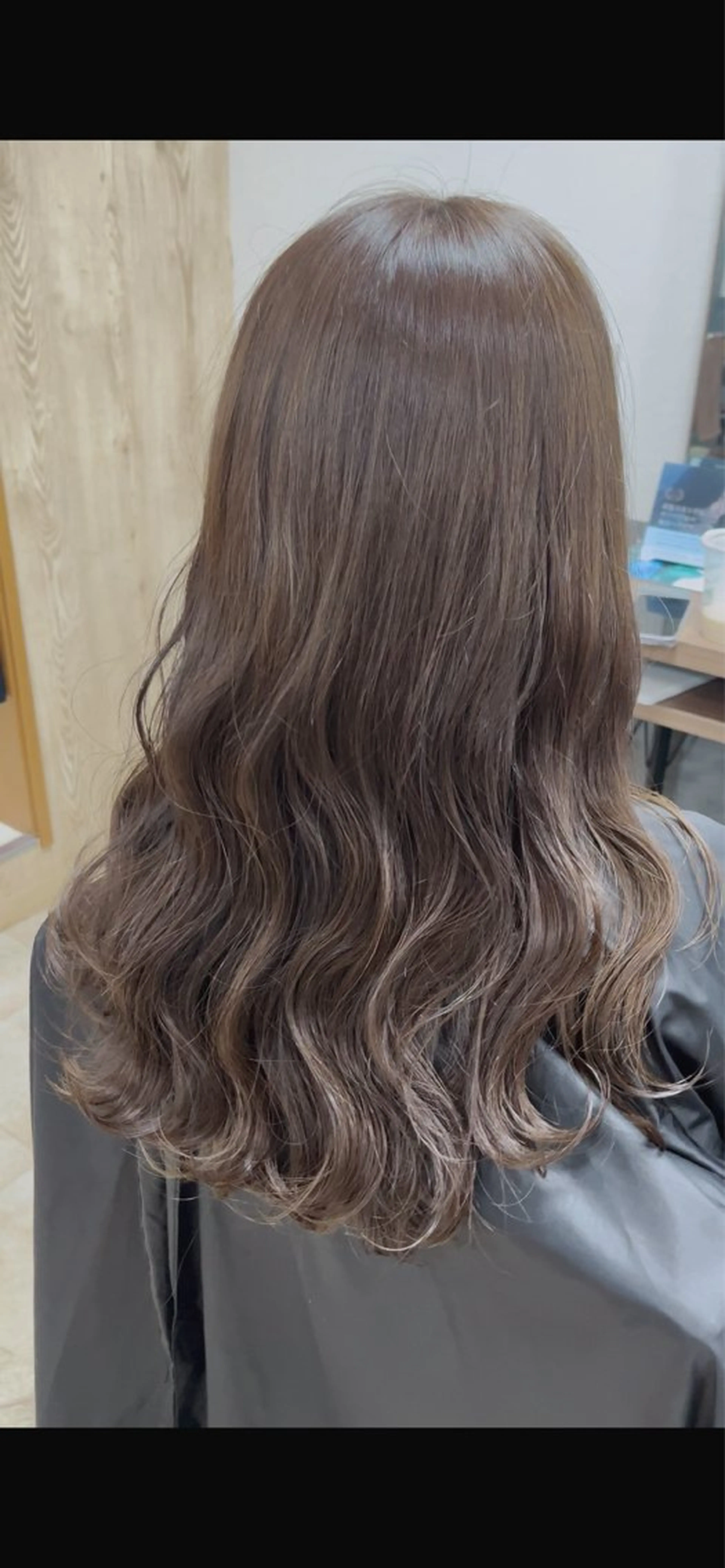 ロング カラー カット ヘアカラー トリートメント TELA HAIR AYANOのヘアスタイル