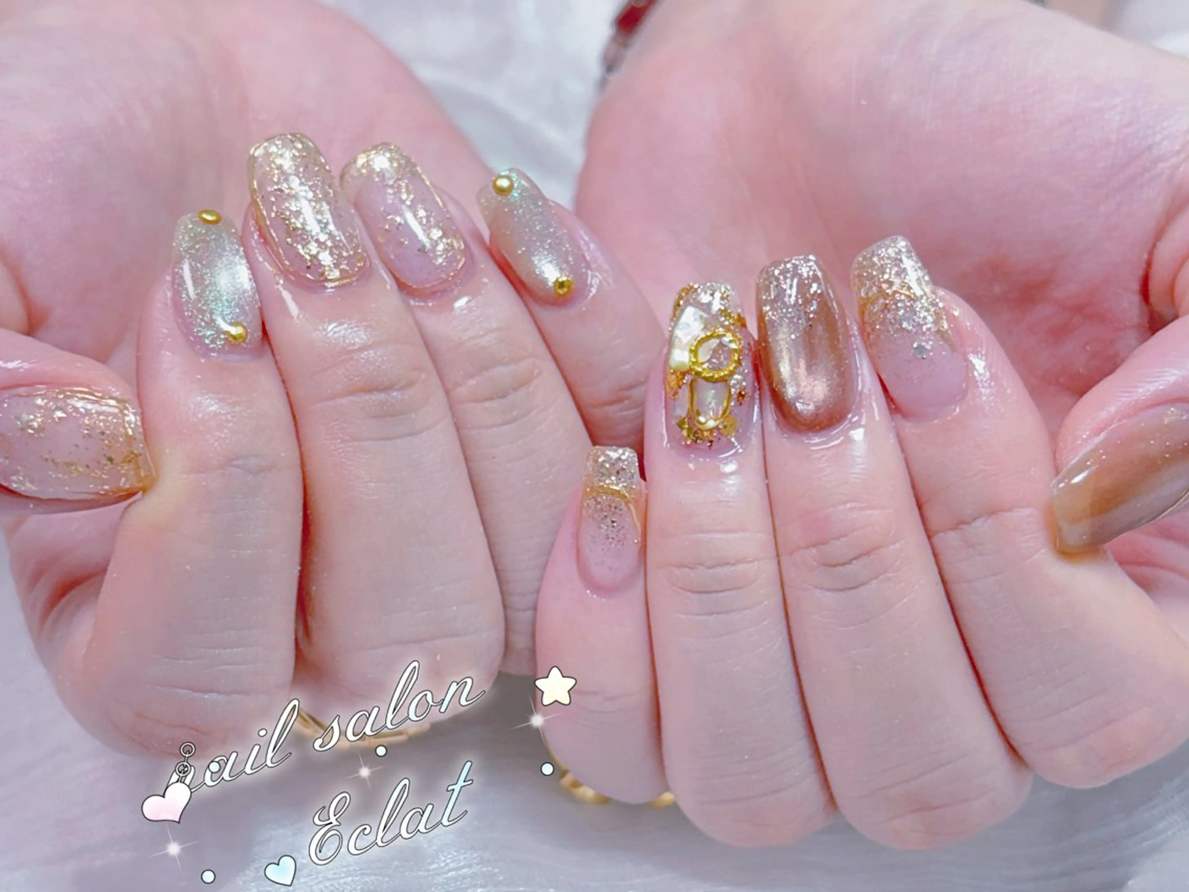 ネイル ネイルサロンエクラ 🫧Shizukaのネイルデザイン