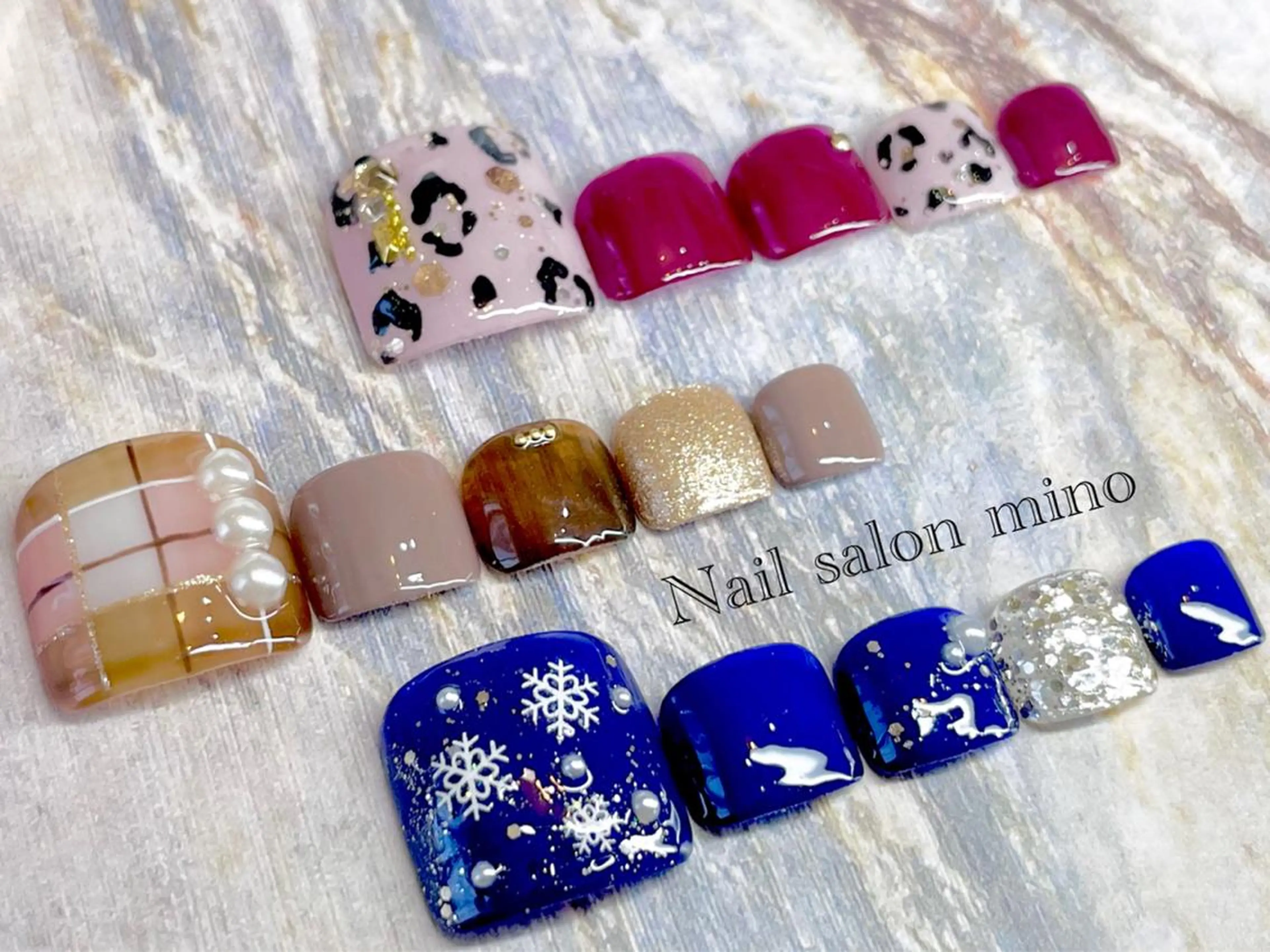 ネイル フットネイル 三野　nail salon minoのネイルデザイン