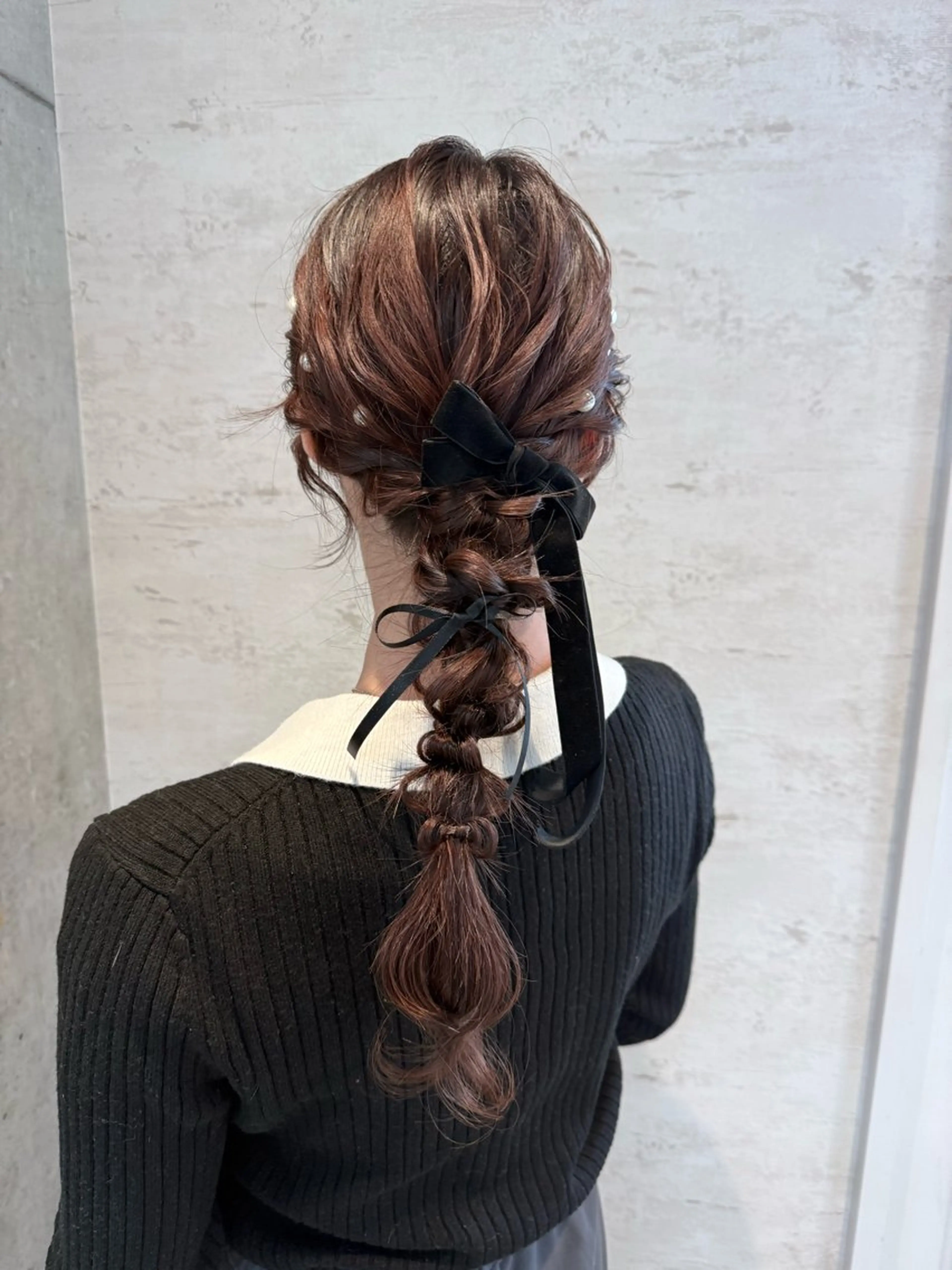 ヘアアレンジ ヘアセット 女性に人気♪ はやしほのかのヘアスタイル