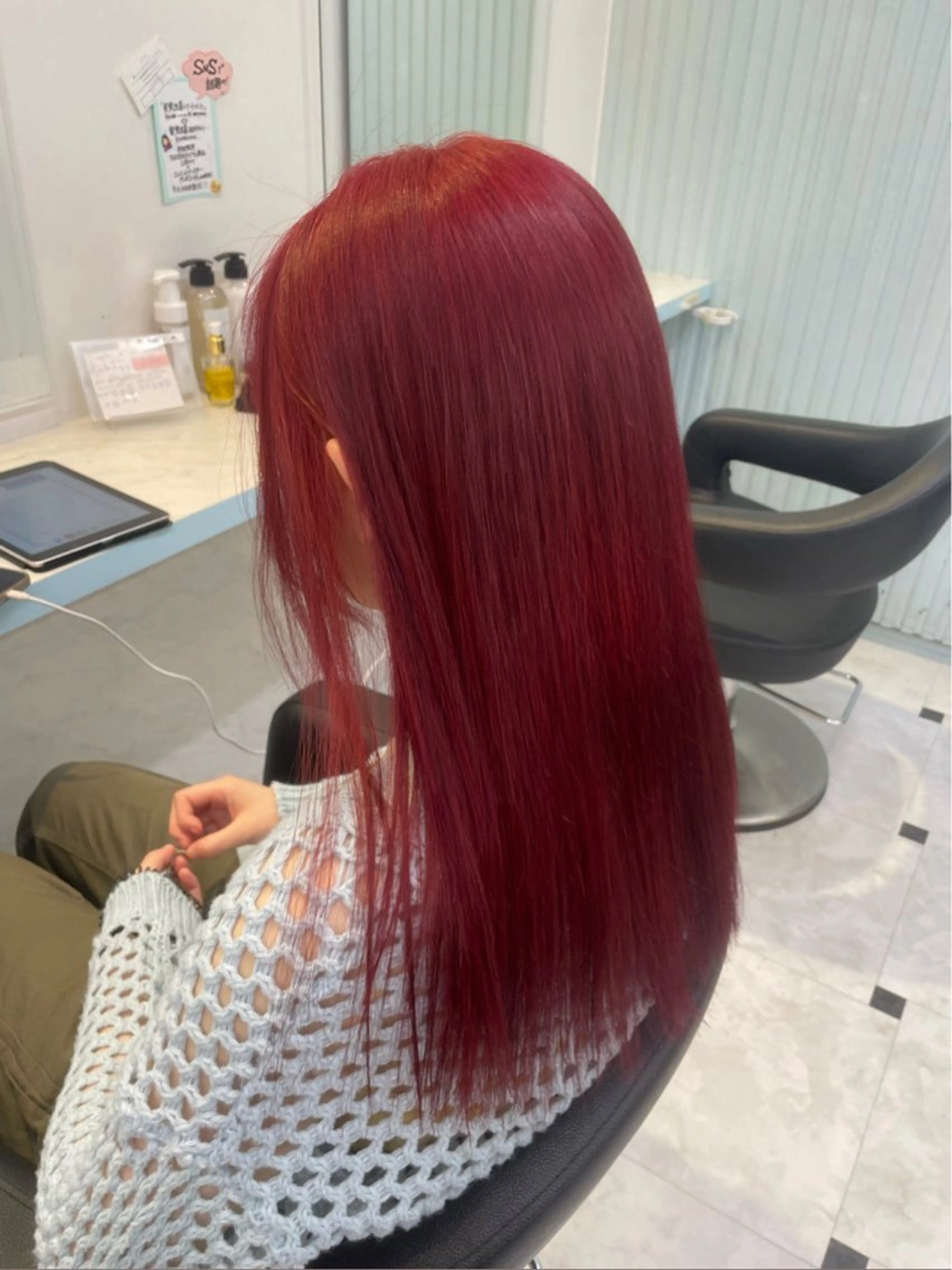 セミロング カラー ヘアカラー Salowin池袋East 店3F所属・【美髪矯正/絹髪】 🎀hinano🎀のヘアスタイル