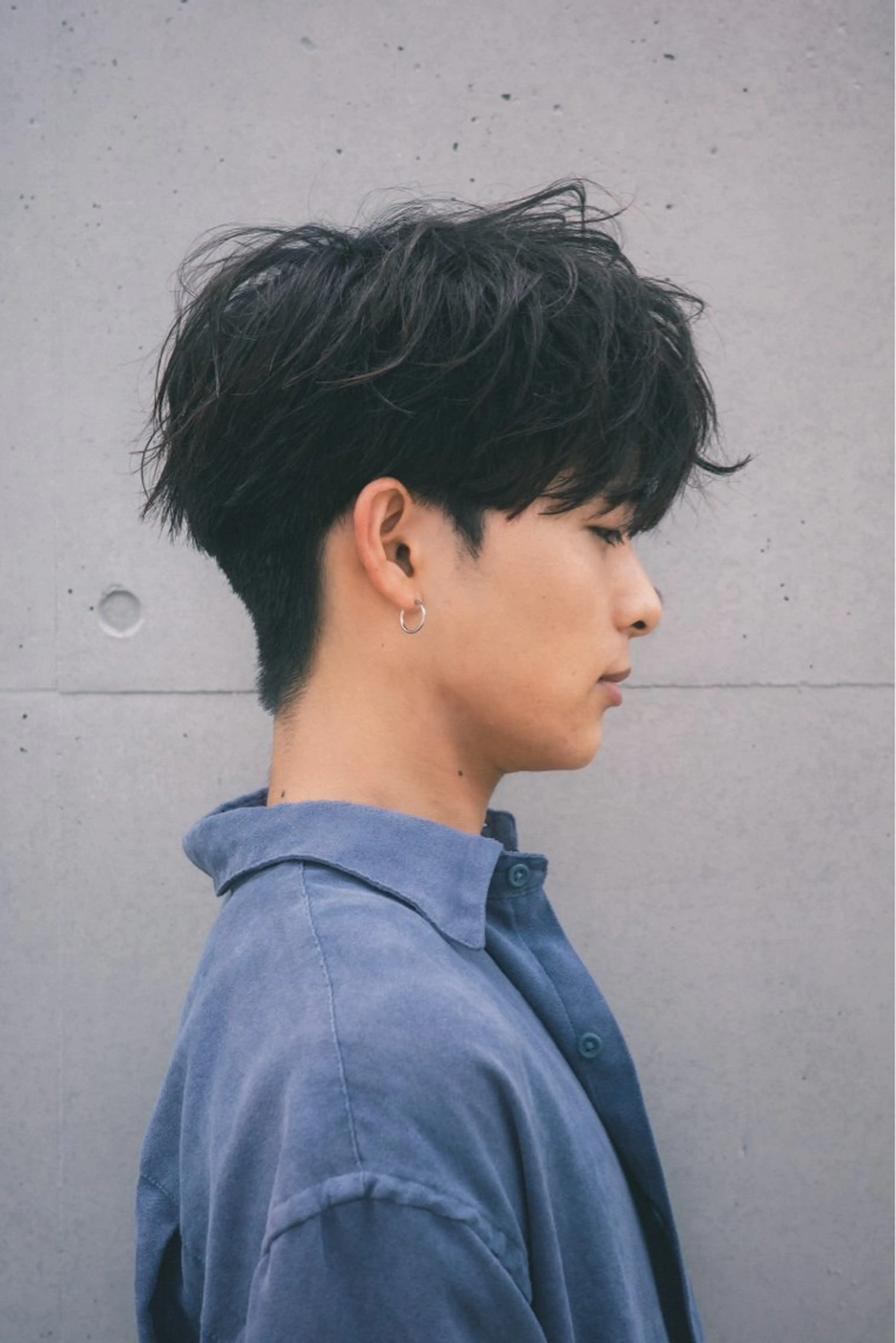 メンズ 赤木蓮/メンズ特化 パーマ/ハイトーンのヘアスタイル