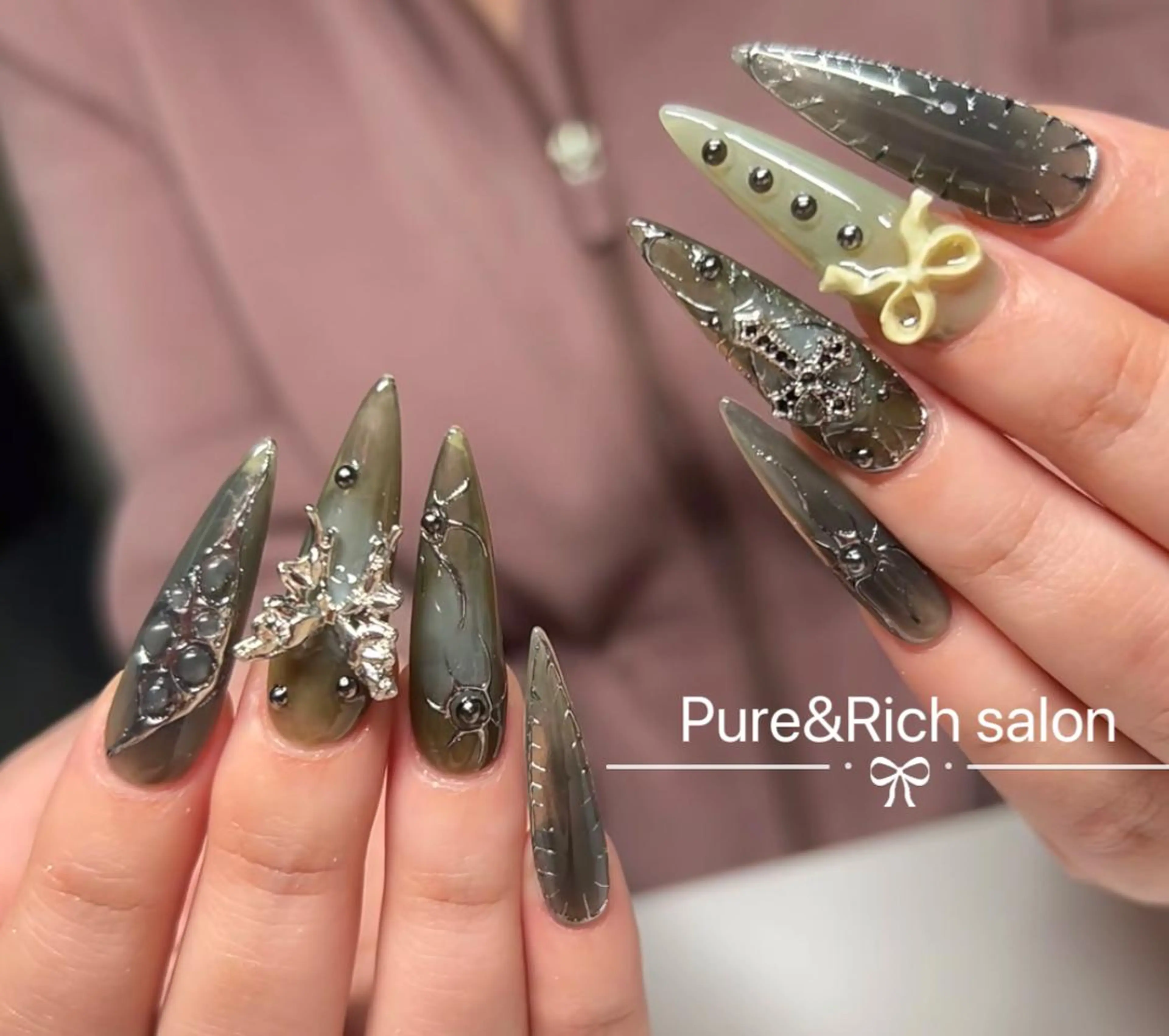 ネイル ハンドネイル Pure&Rich Nailのネイルデザイン