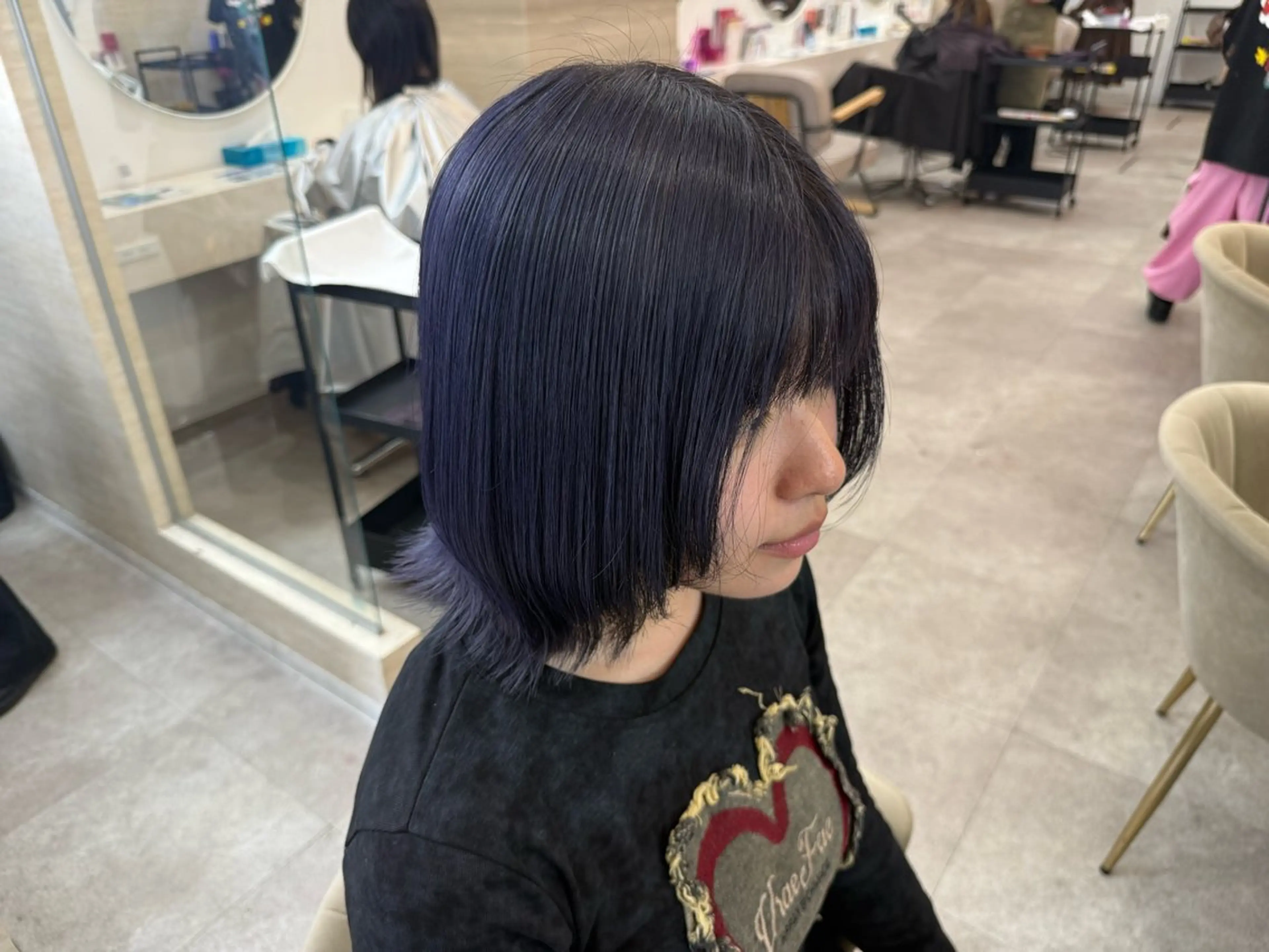 ミディアム カラー ヘアアレンジ ヘアカラー 🌼おとは🌻 Ess 熊谷のヘアスタイル