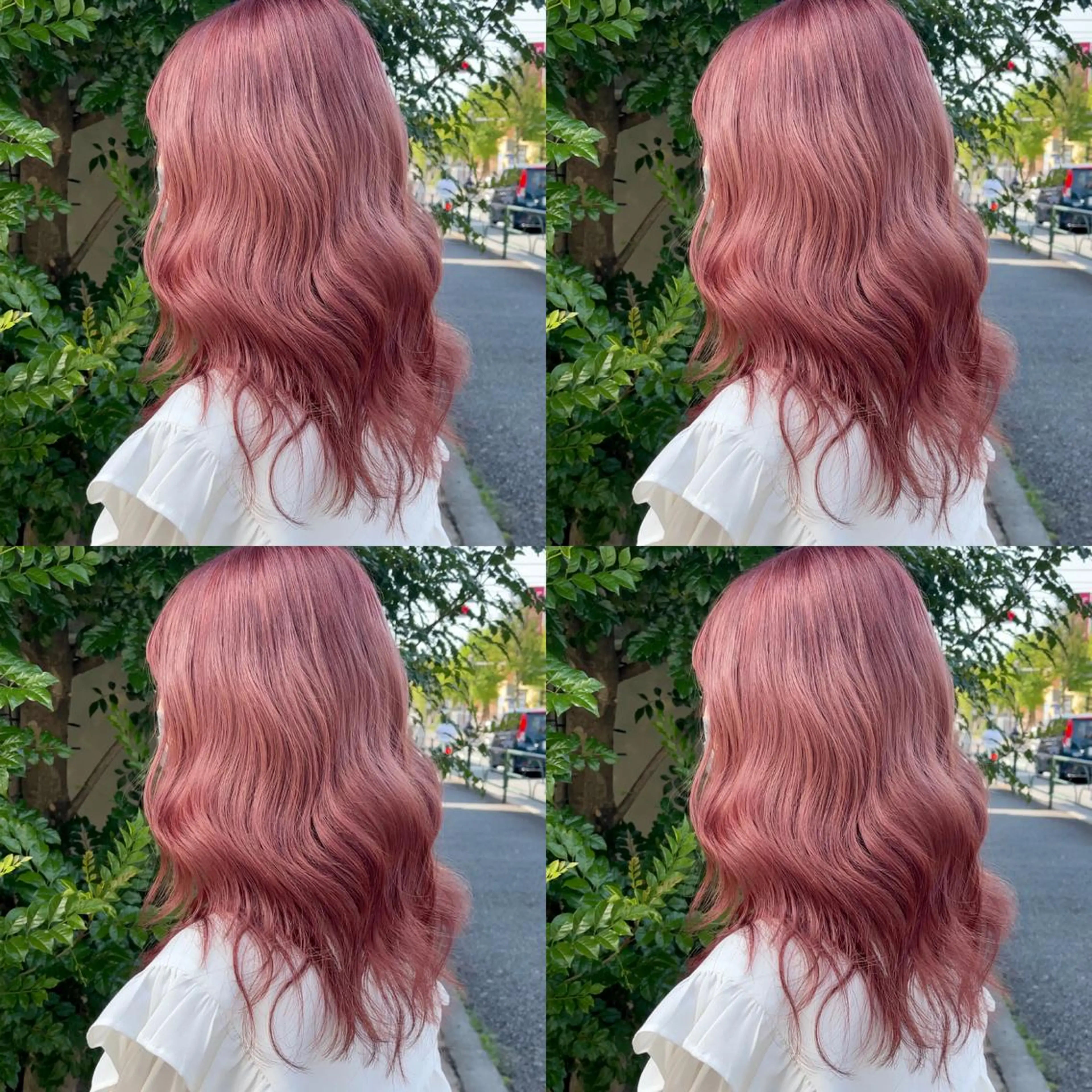 セミロング カラー カット ヘアカラー トリートメント ヘッドスパ ヘアセット 大人可愛い透明感🌟 小顔・韓国髪🌟野中のヘアスタイル