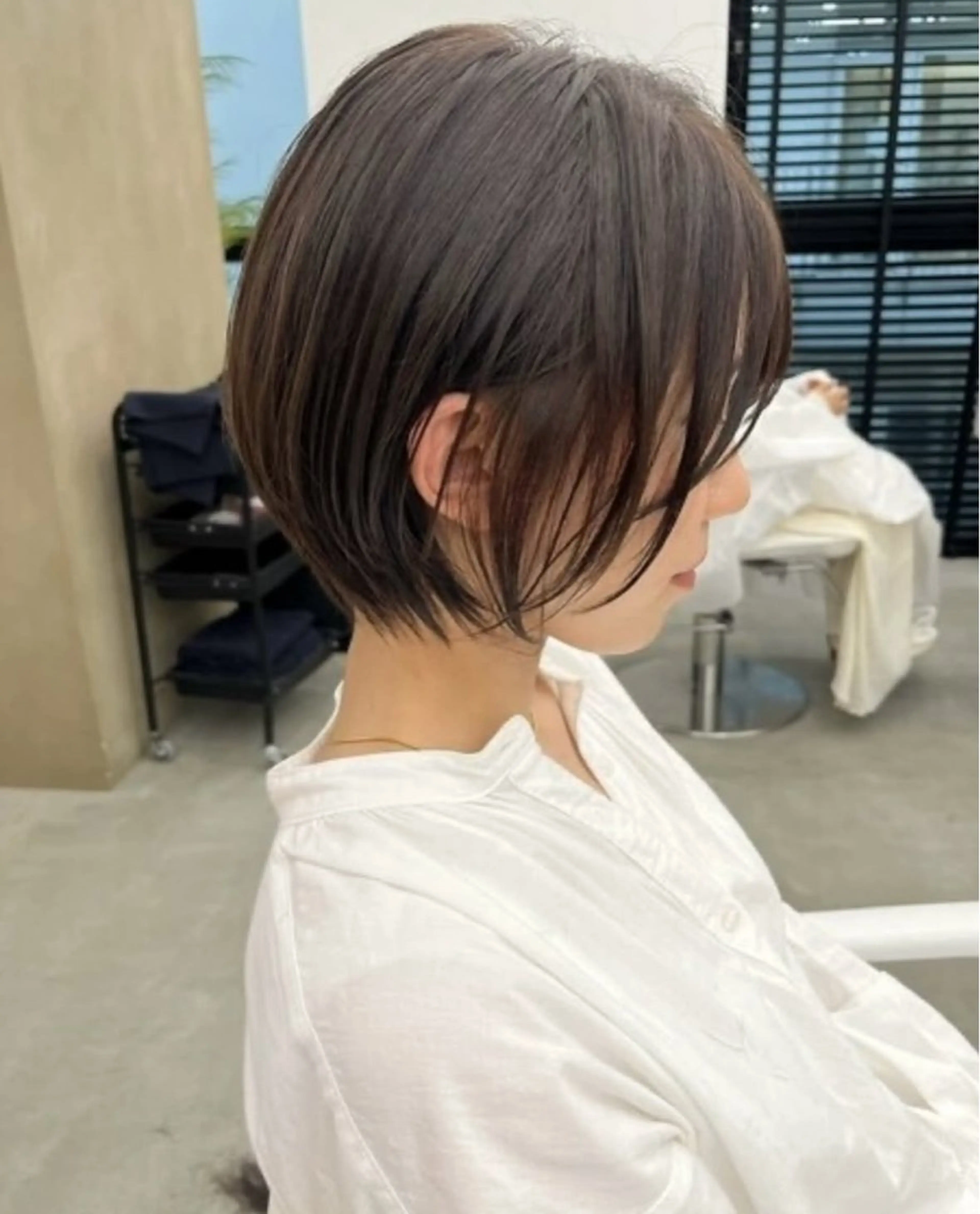 ショート 伊藤 優里のヘアスタイル