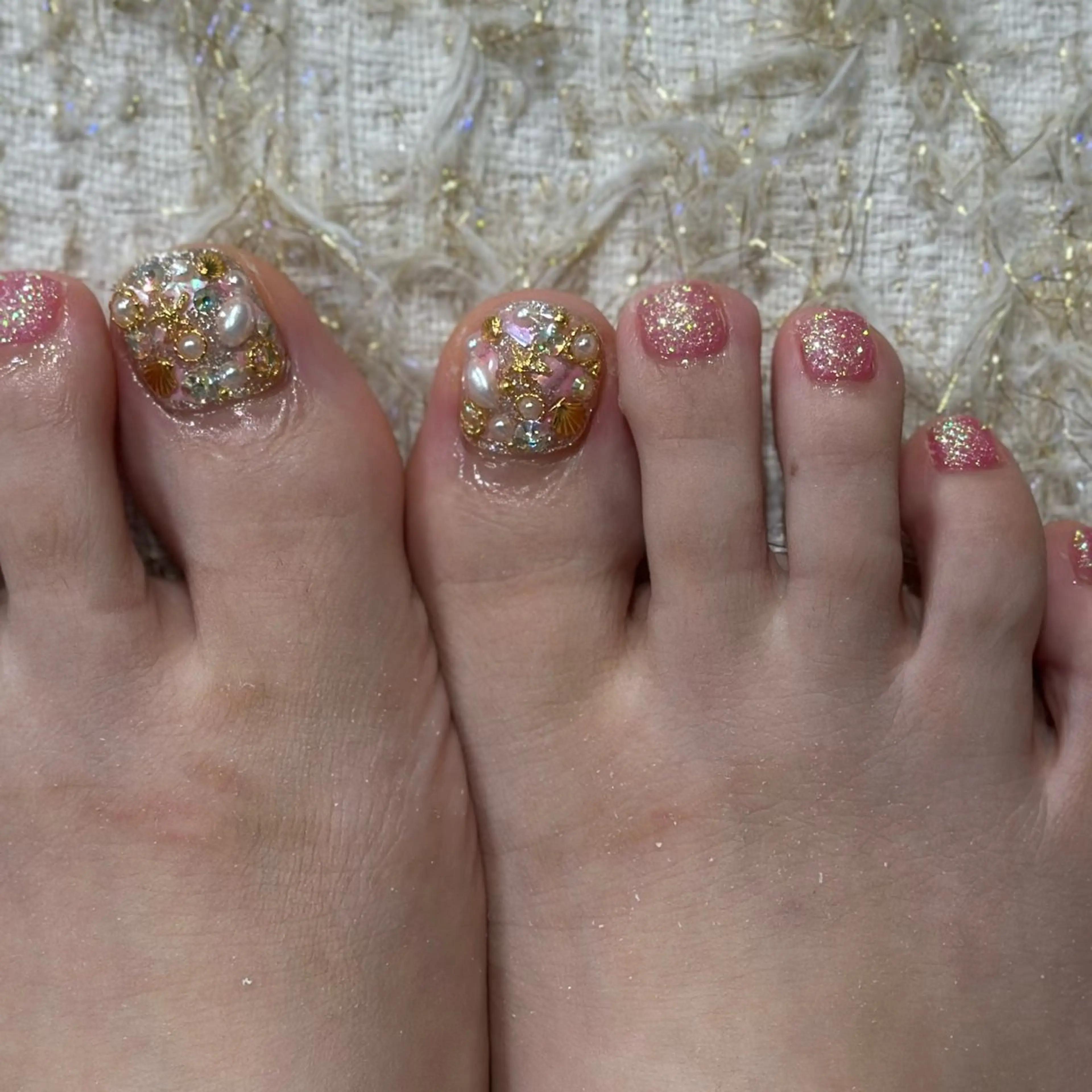 ネイル フットネイル 松永 稚奈のネイルデザイン