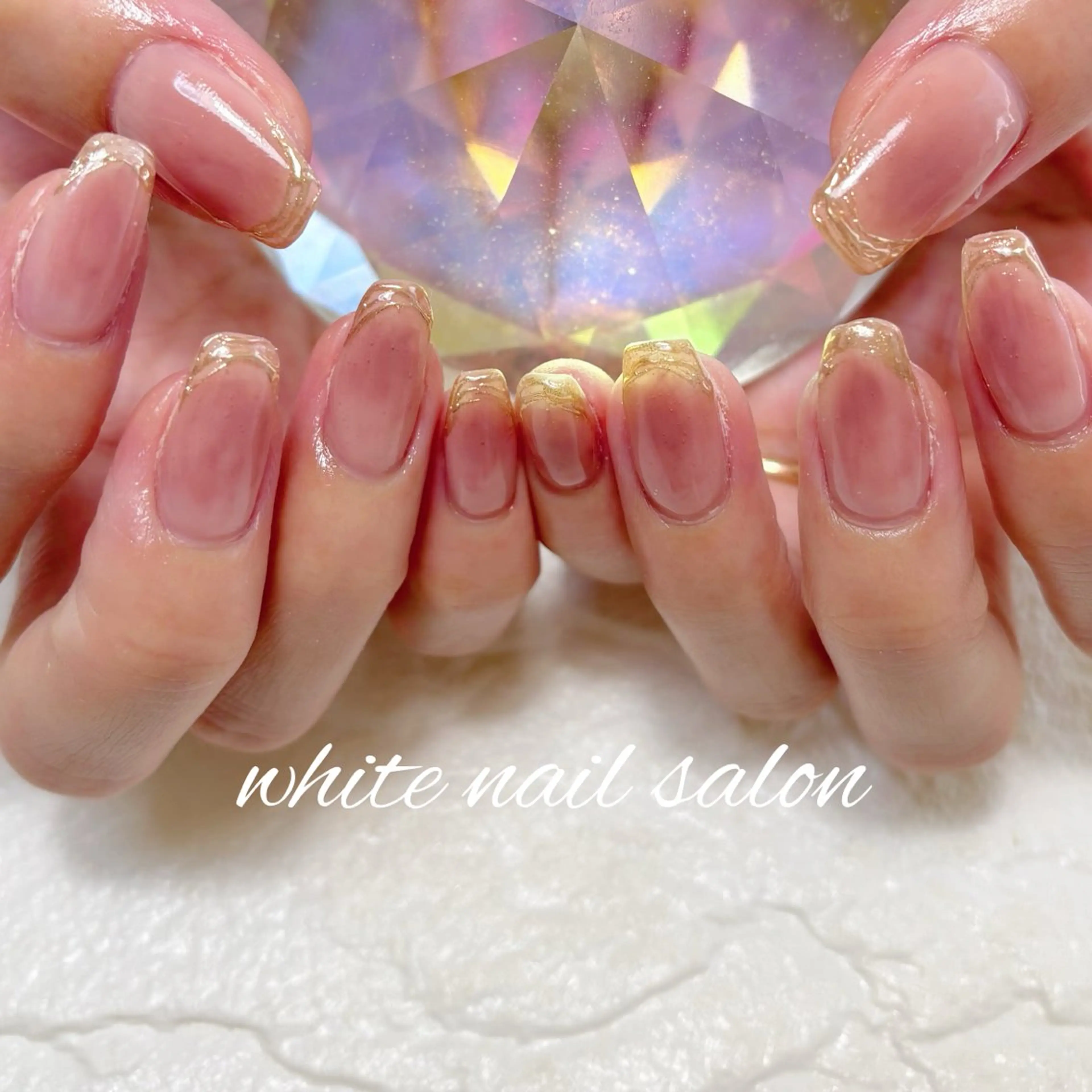 ネイル フットネイル 持ち込み ハンドネイル white nail salonのネイルデザイン