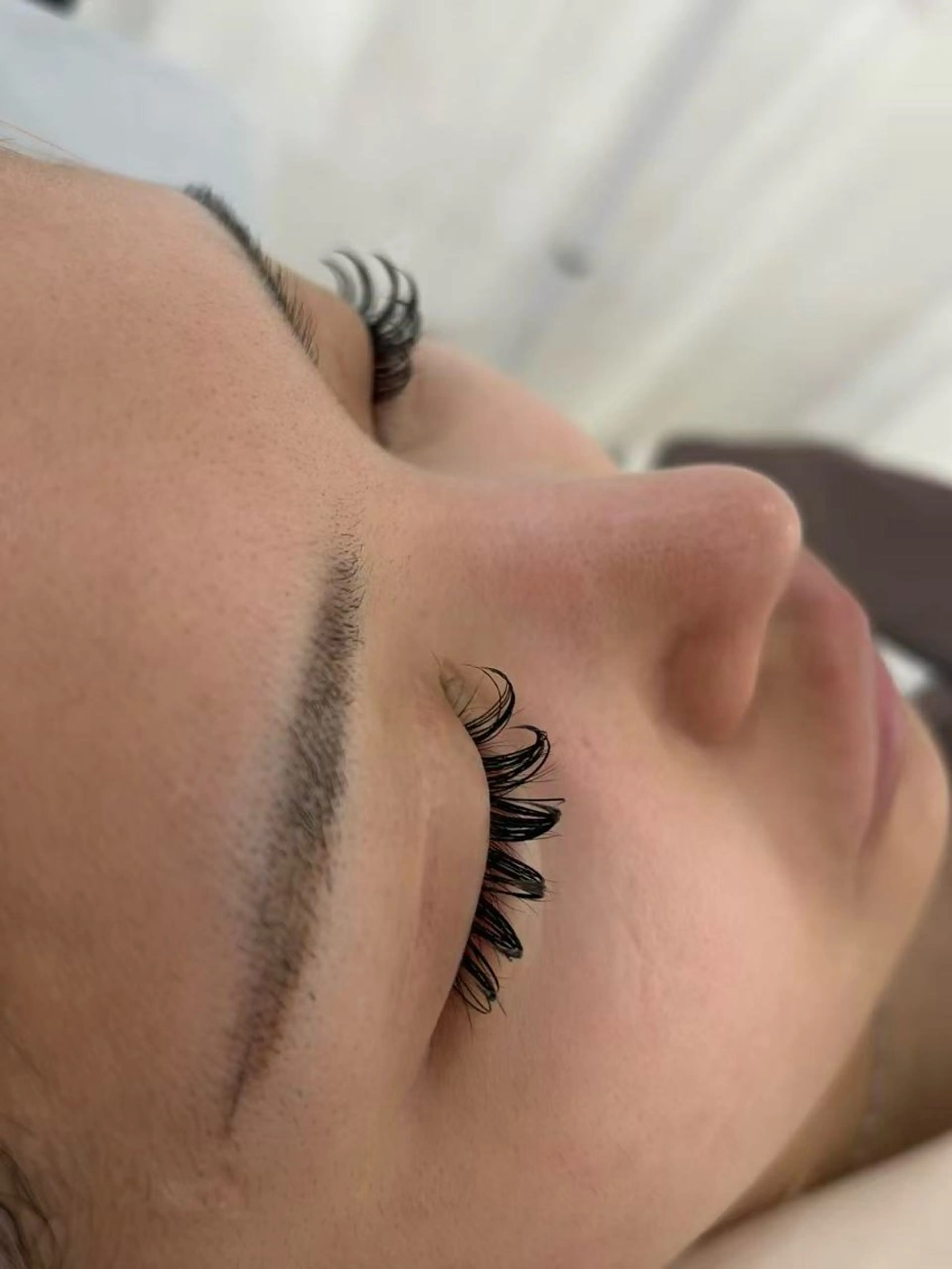 マツエク・マツパ フラットラッシュ ユミナガ ジンのマツエク・マツパデザイン