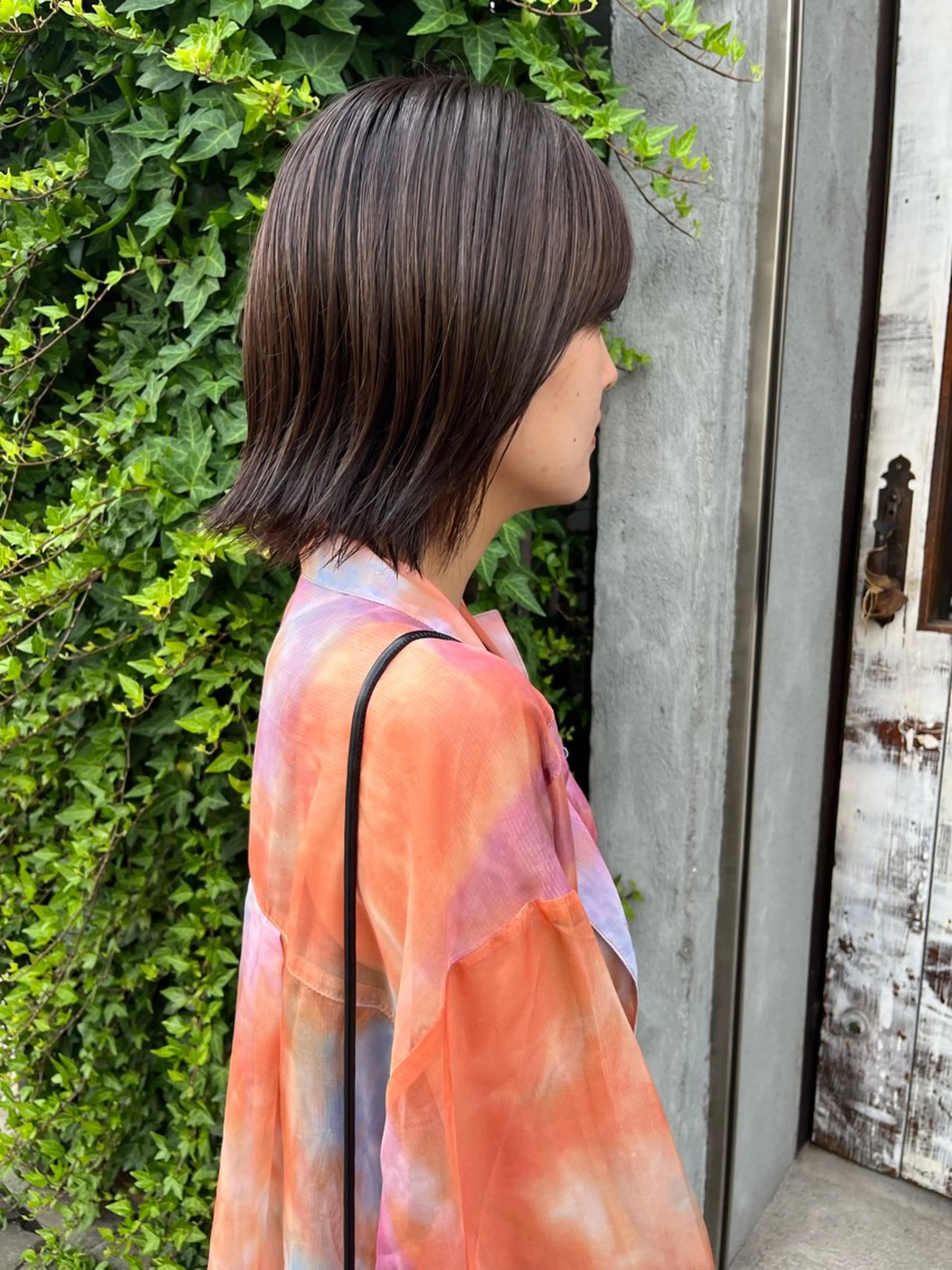 ミディアム カラー ナチュラルなヘア /ヨシダトモキのヘアスタイル