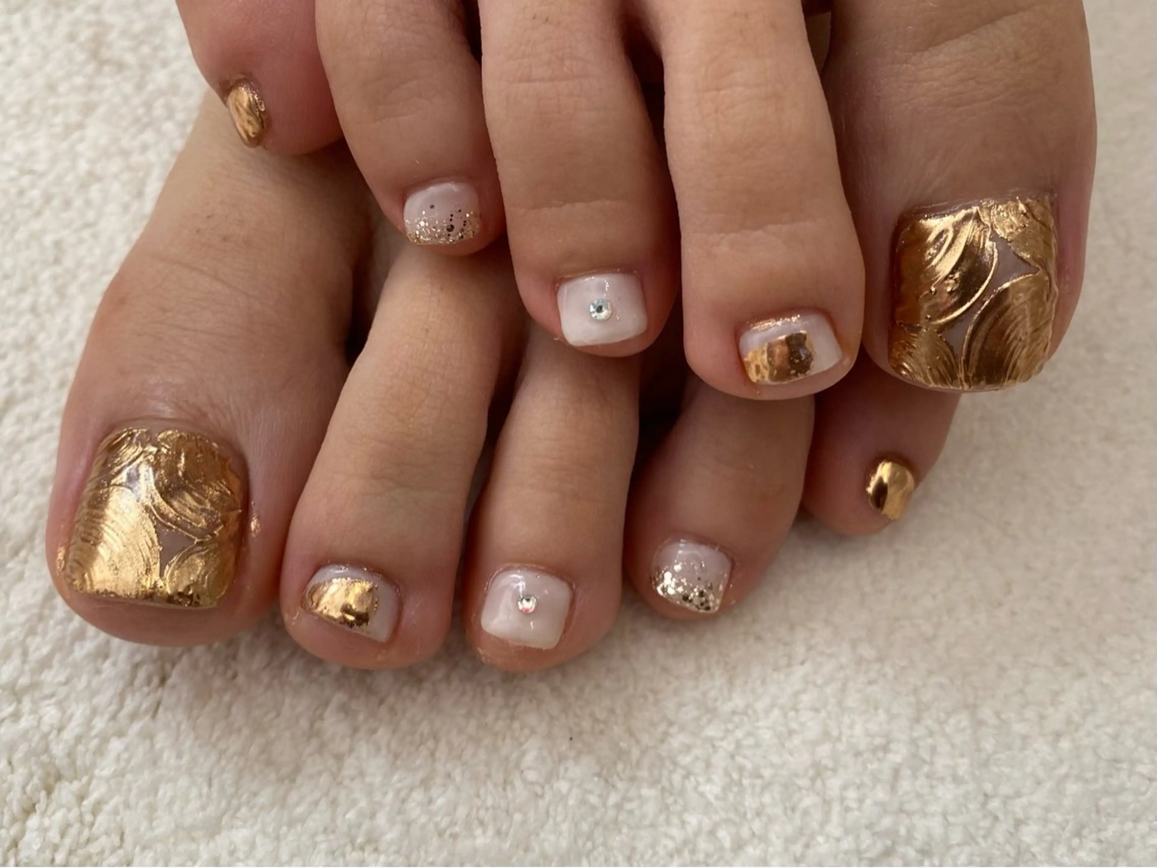 ネイル フットネイル Nailist Yasucoのネイルデザイン