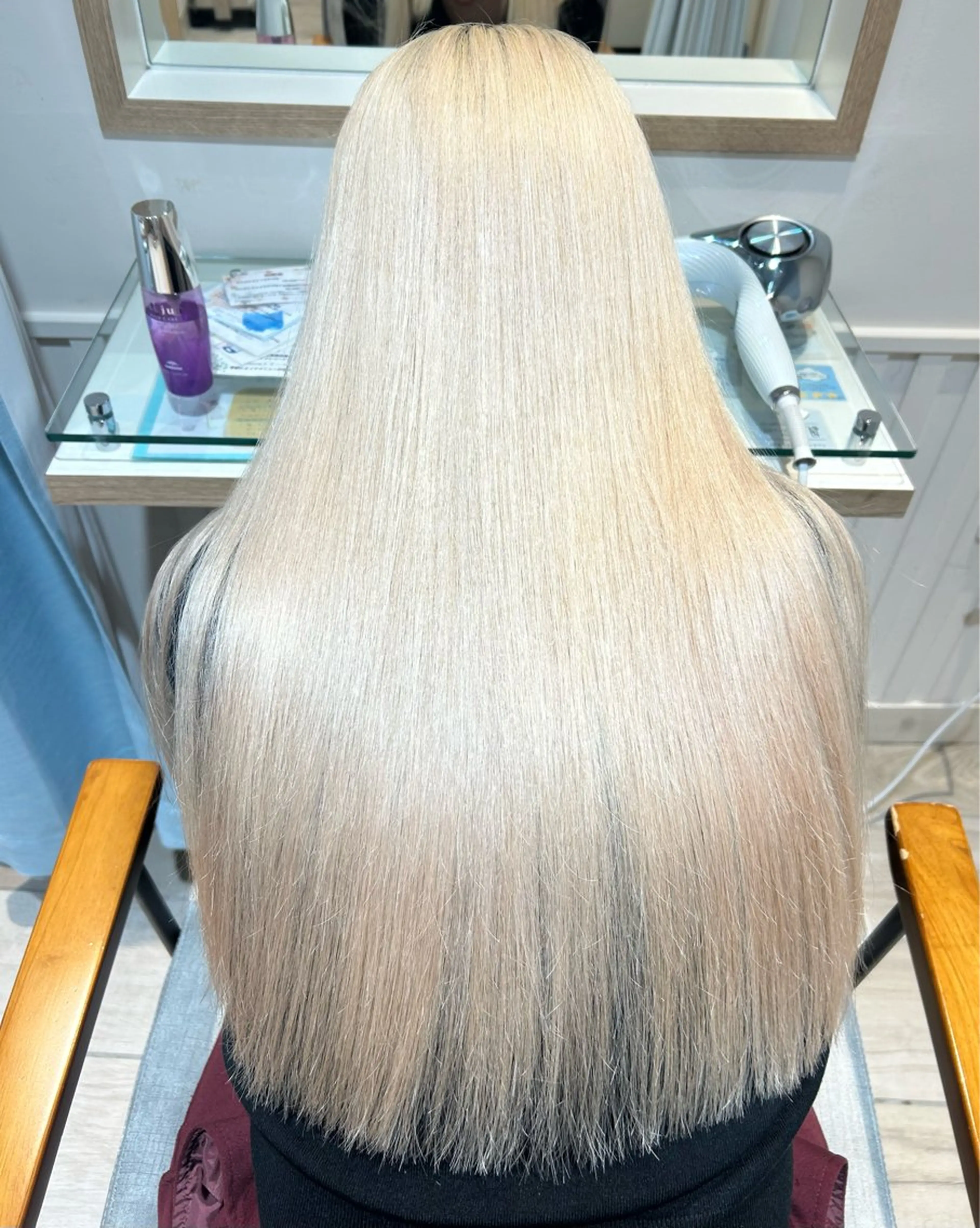 ロング 大川 夏実のヘアスタイル