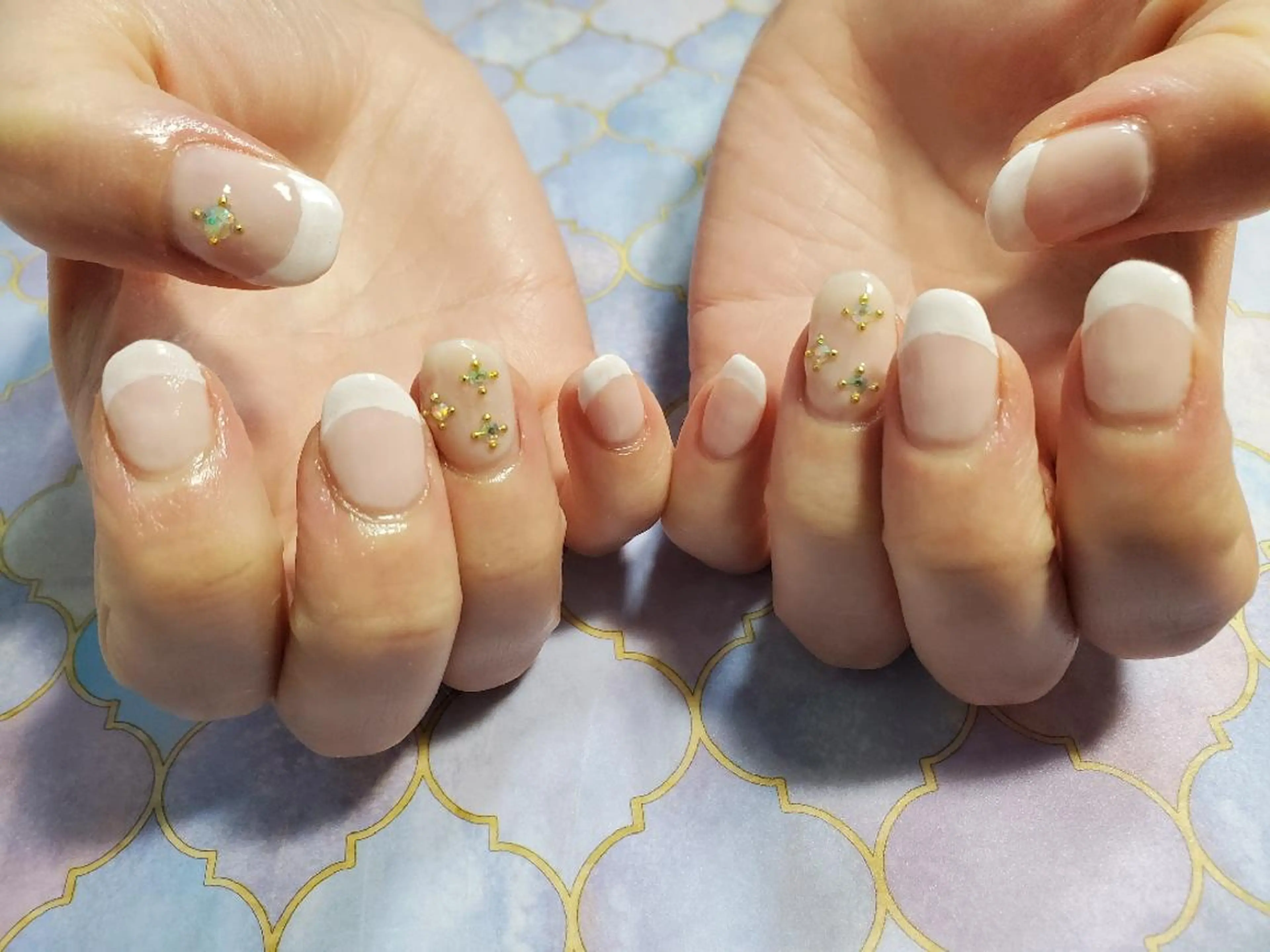 ネイル フレンチネイル Lea,Nail所属・松橋 愛のネイルデザイン