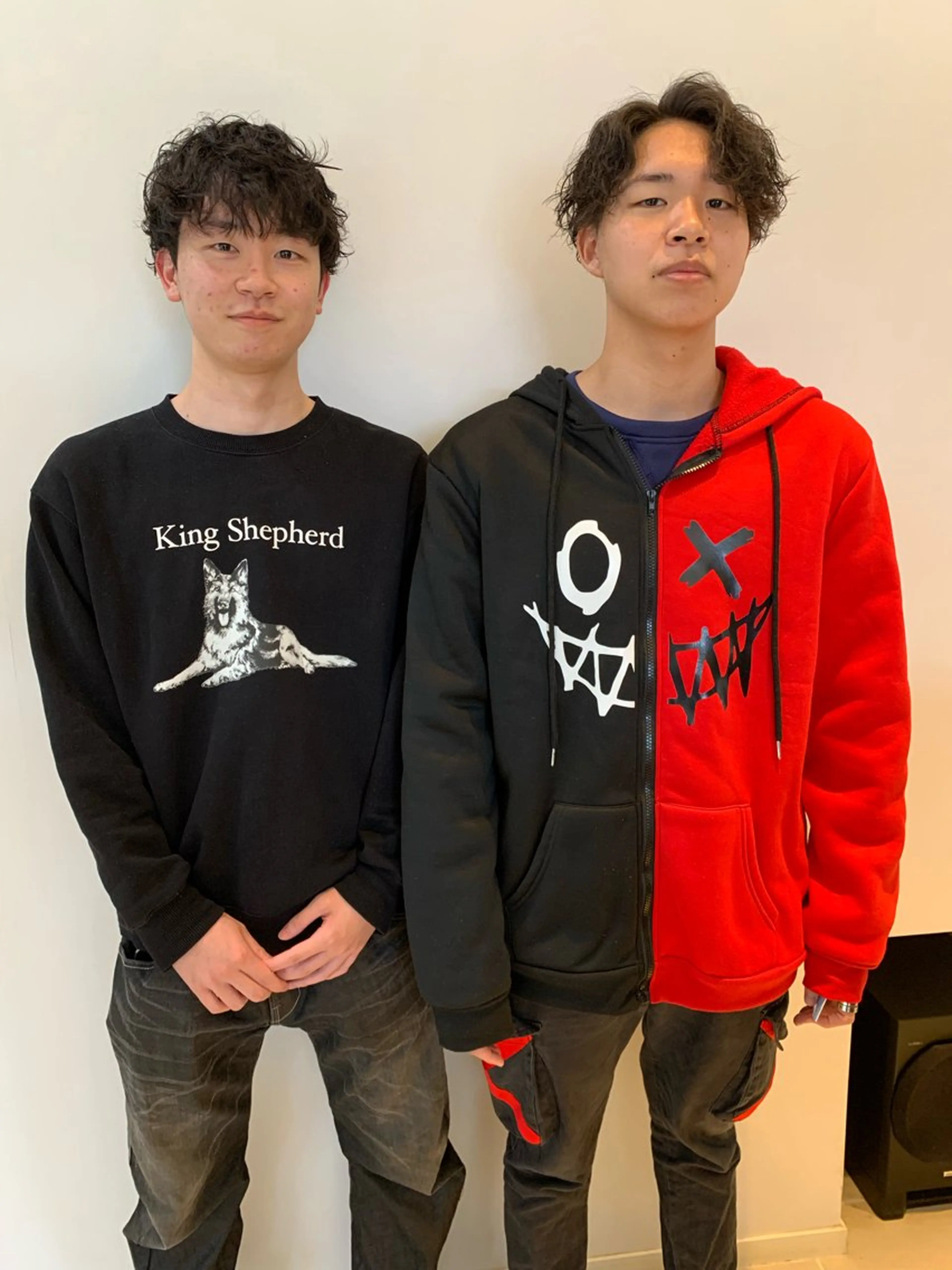 パーマ メンズ 名竹聖治/透明感 カラー/縮毛矯正のヘアスタイル