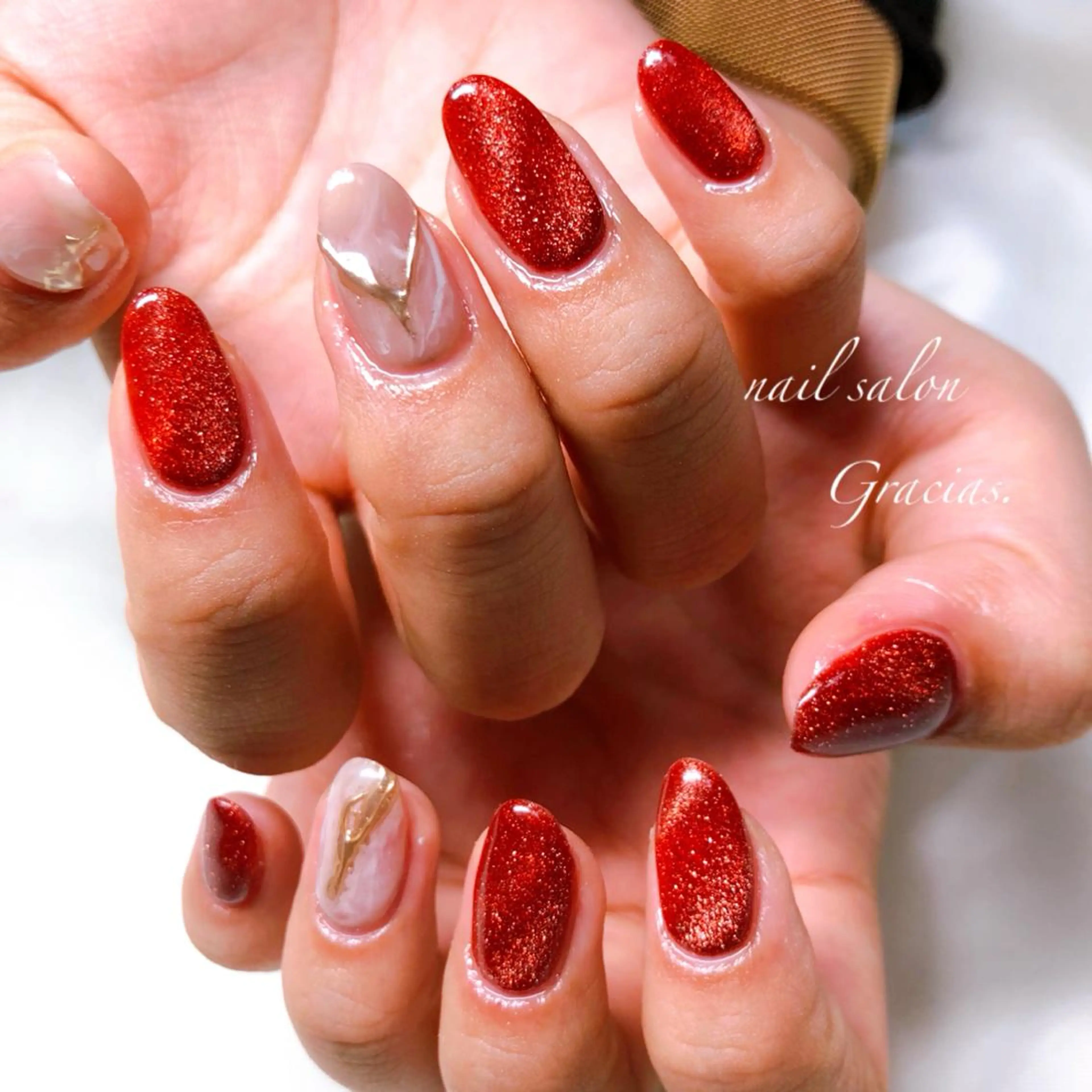 ネイル ハンドネイル Gracias. rieのネイルデザイン