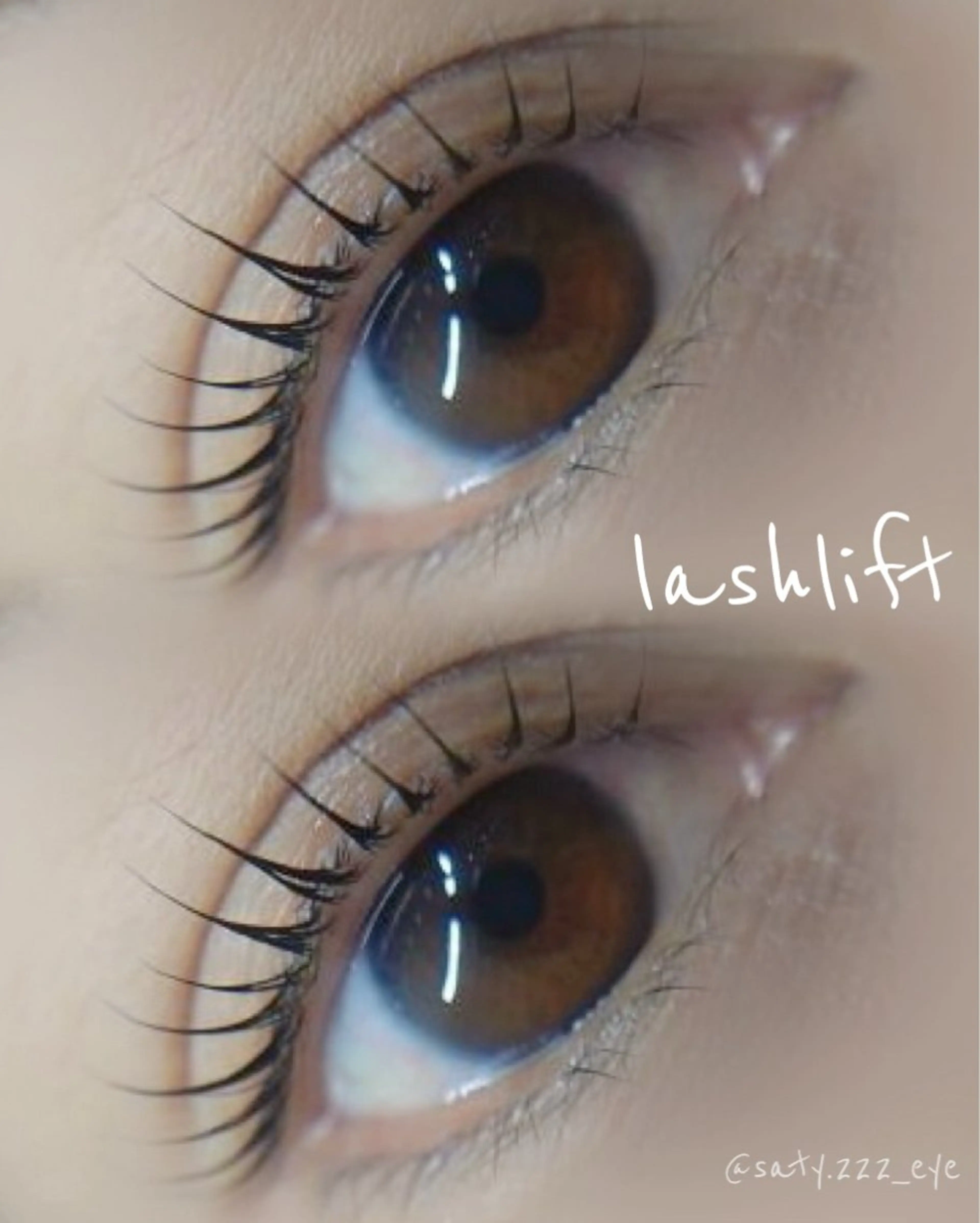 マツエク・マツパ まつげパーマ +k hair所属・saty 本田のマツエク・マツパデザイン