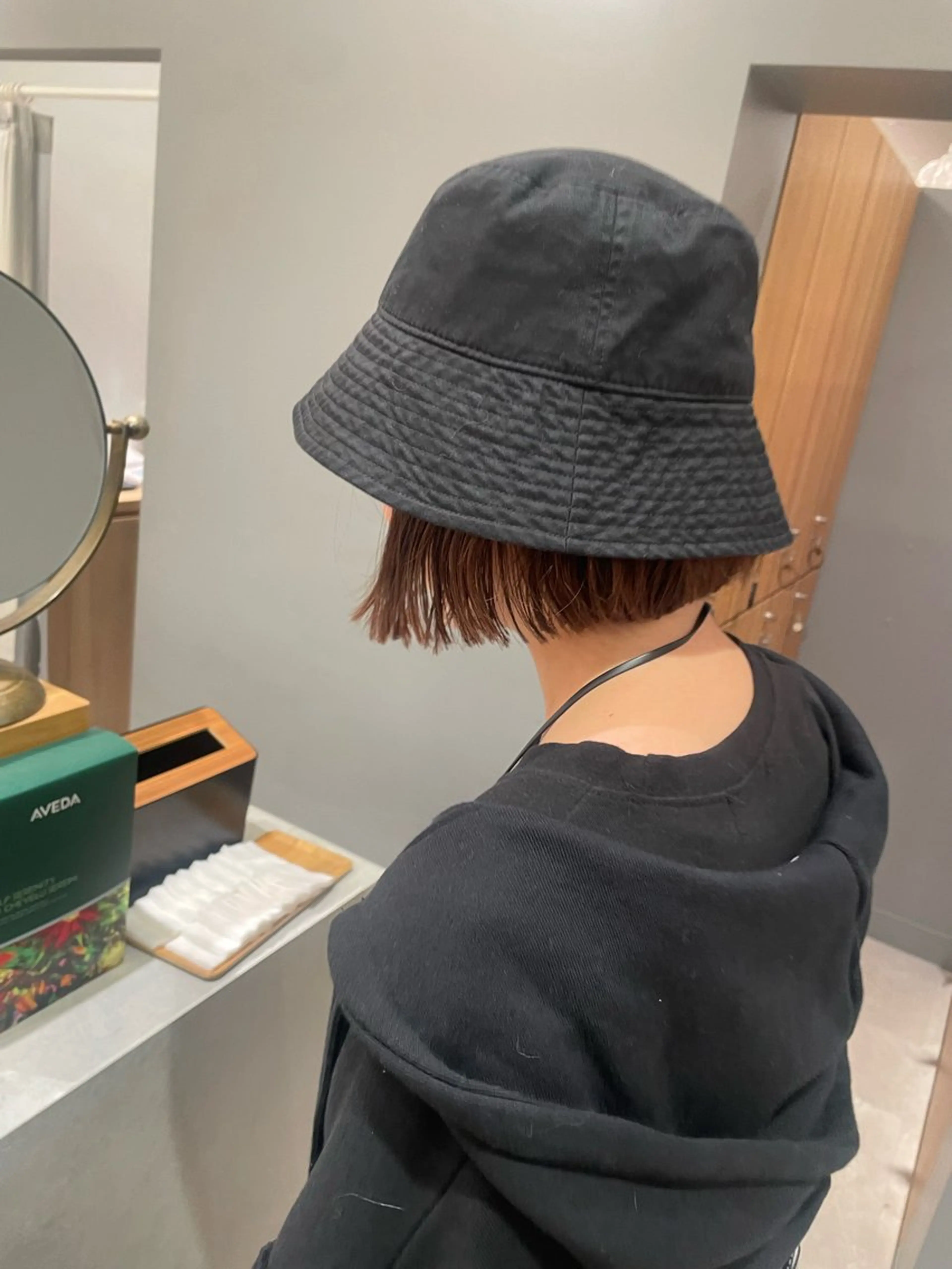 ショート ボブ 似合わせカット 安藤萌栞 ／カットモデル募集のヘアスタイル