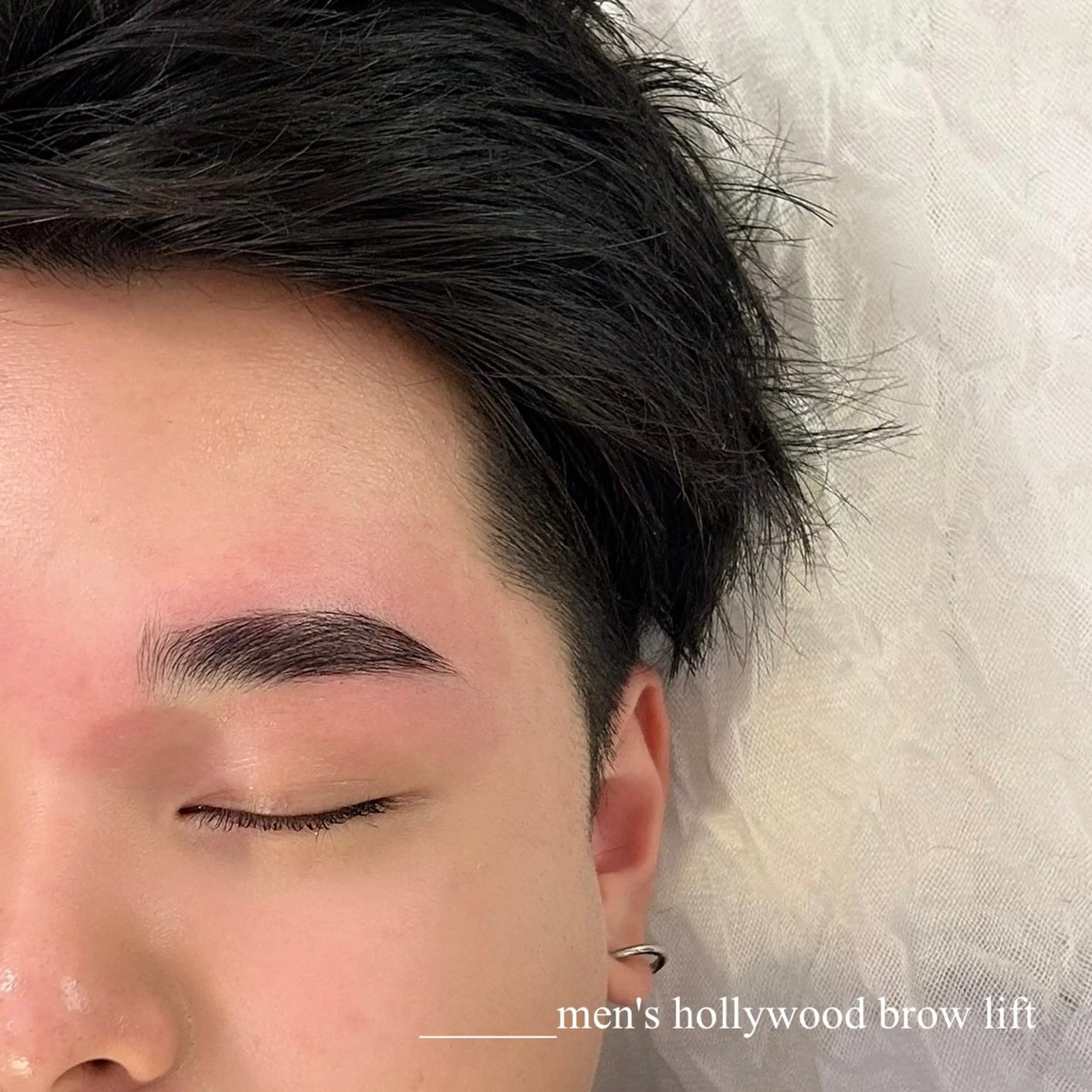 メンズ アイブロウ ハリウッドブロウリフト メンズアイブロウ ワックス脱毛 その他(アイブロウ) GO TODAY SHAiRE SALON Vellmie店所属・吉祥寺kasumi 🌛eye/browのマツエク・マツパデザイン