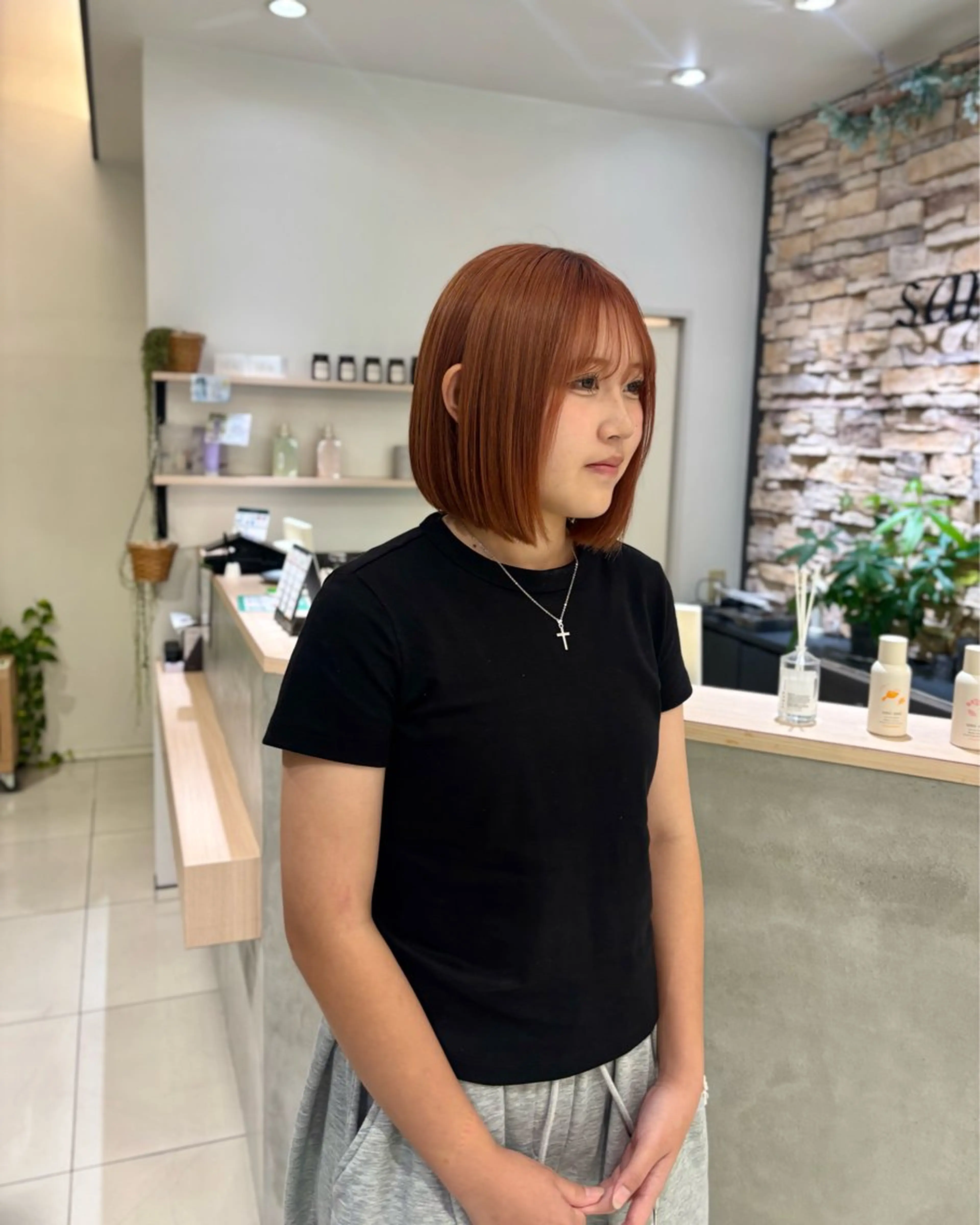 ショート カット 辻村 彩華のヘアスタイル