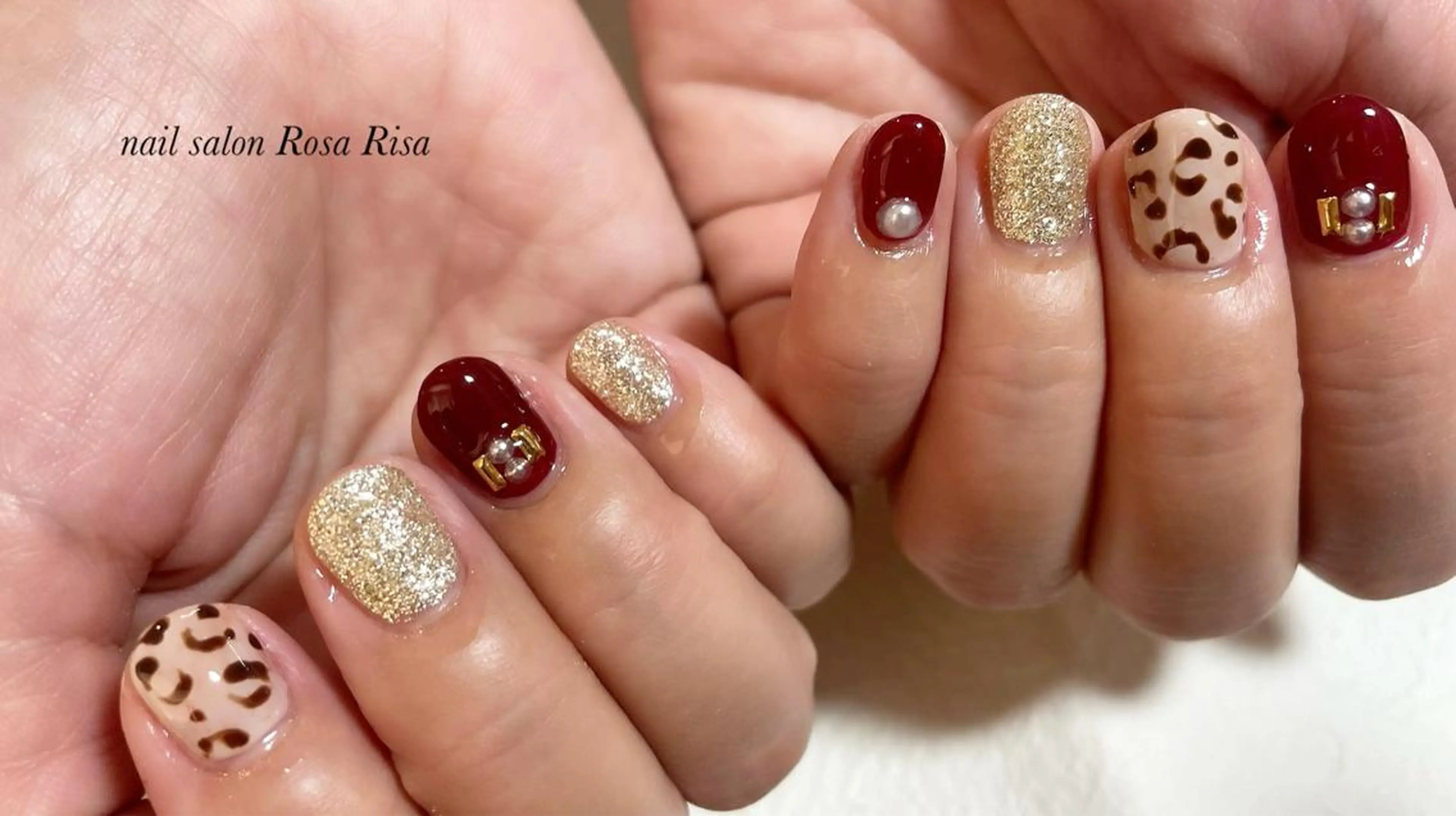 ショート ネイル ネイルスタジオ シェイクユアハンズのネイルデザイン