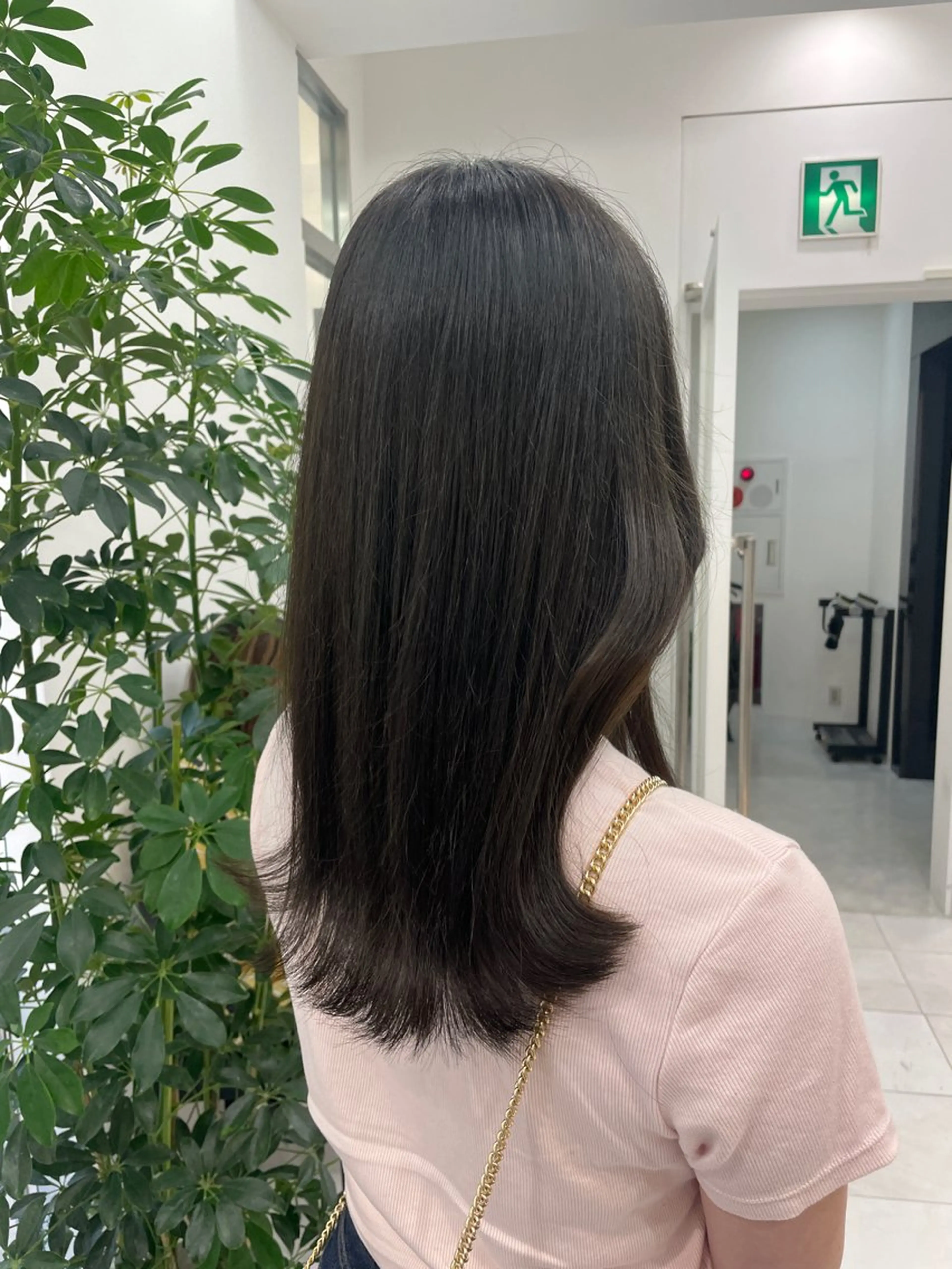 セミロング カラー カット ヘアカラー 🤎渋谷髪質改善 ｜mei🤎のヘアスタイル