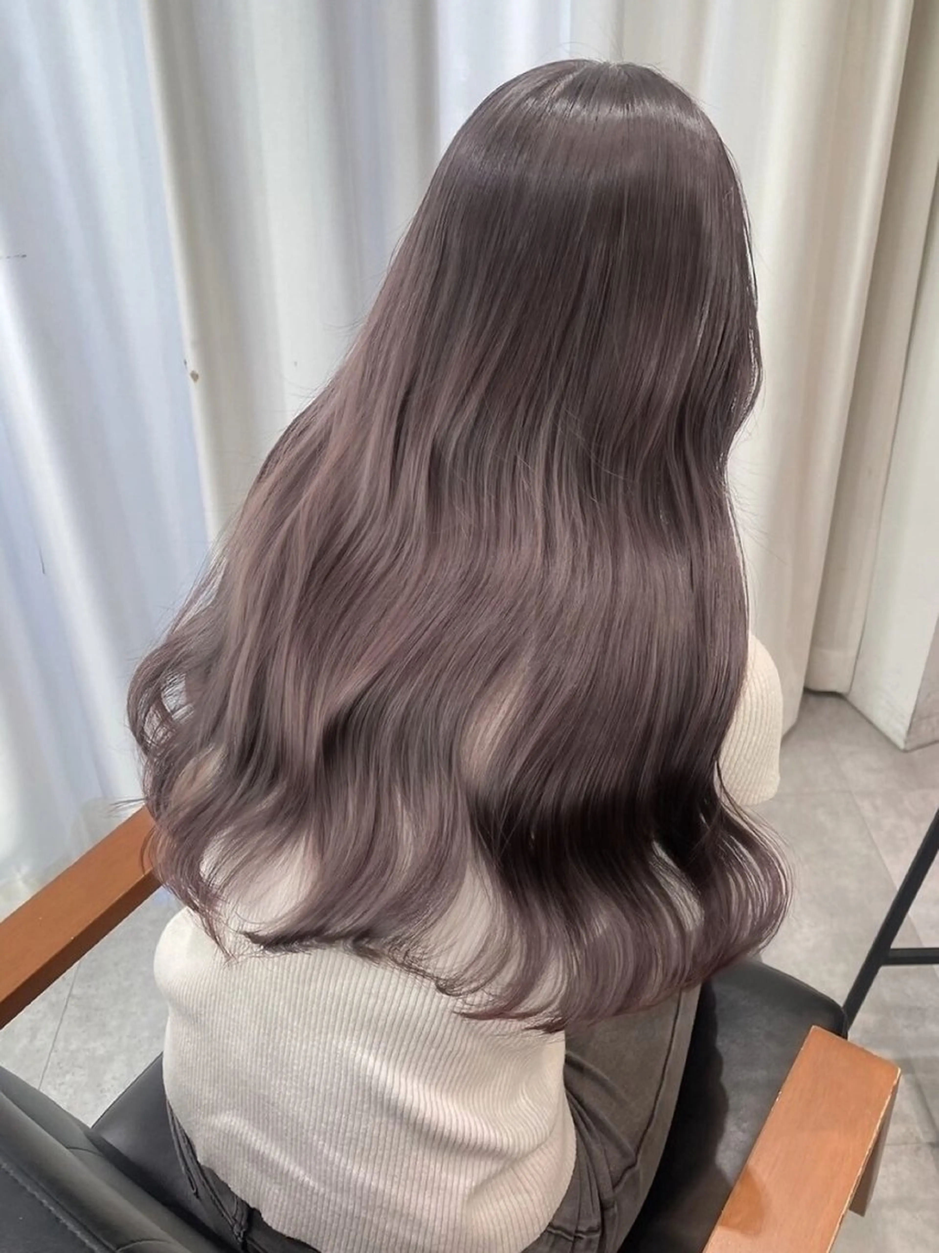 ロング カラー ヘアカラー トリートメント Sakika/艶カラ ー⟡/羽エクステ໒꒱のヘアスタイル