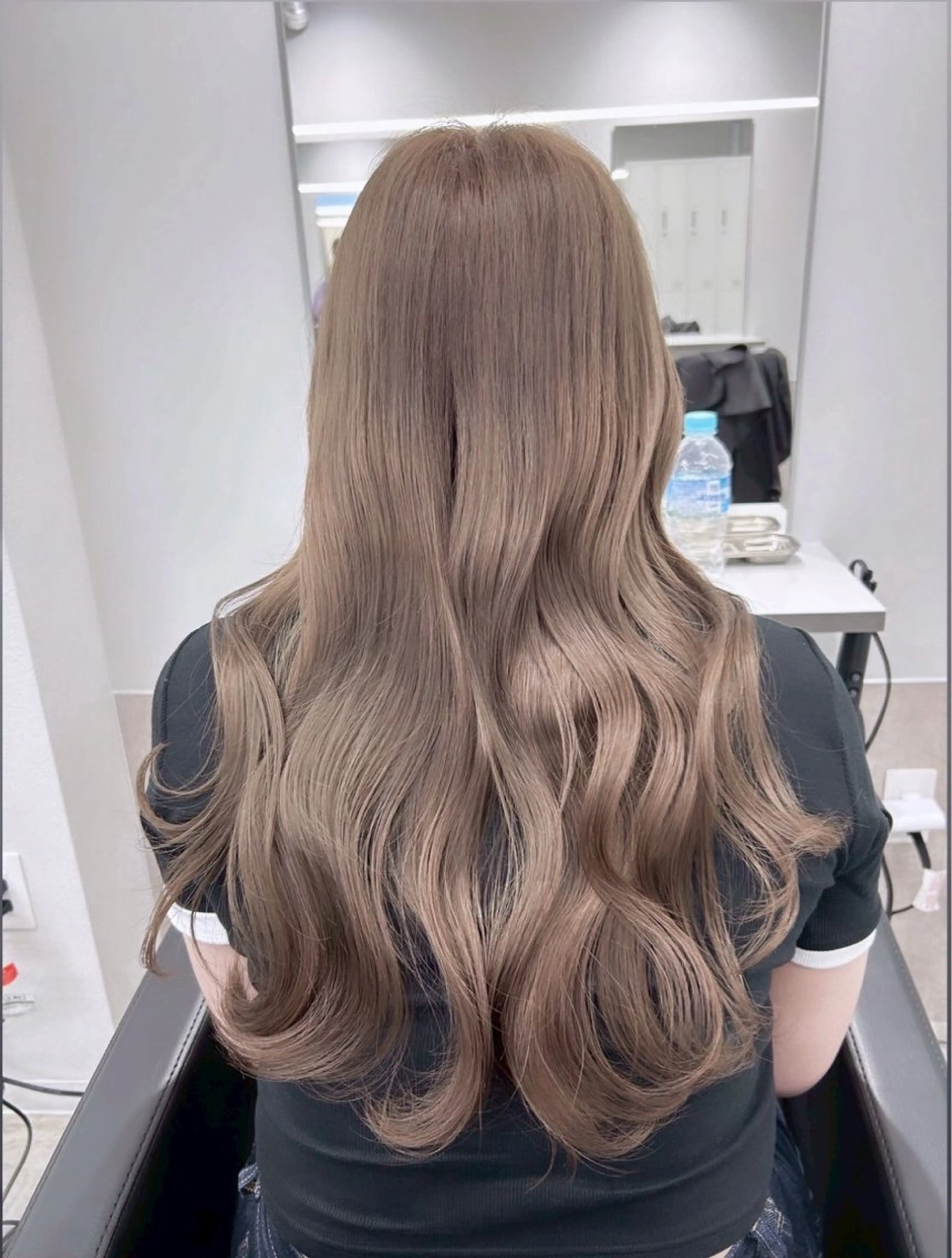 ロング カラー ヘアカラー トリートメント Gisel エリナのヘアスタイル