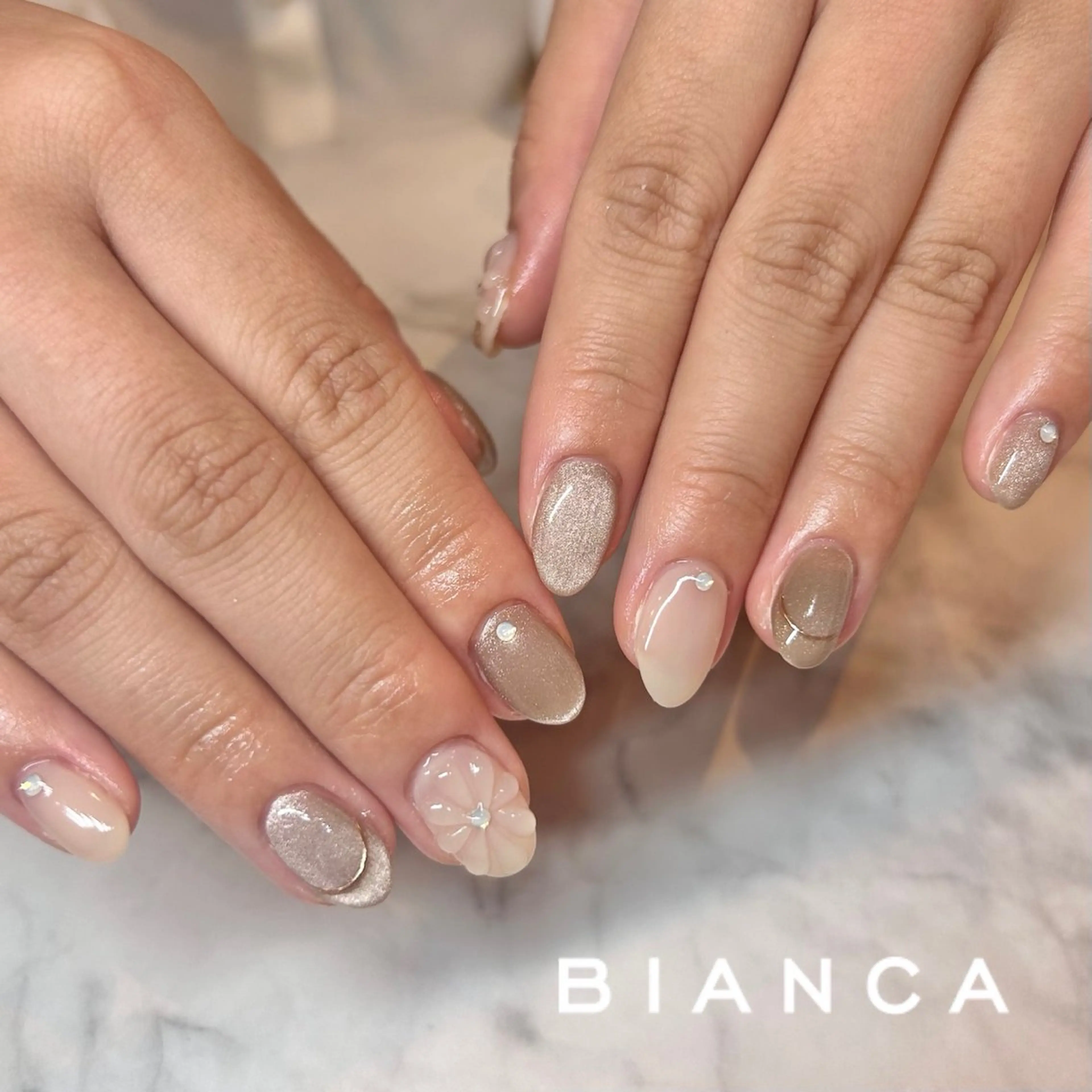 ネイル Bianca栄店 みさとのネイルデザイン