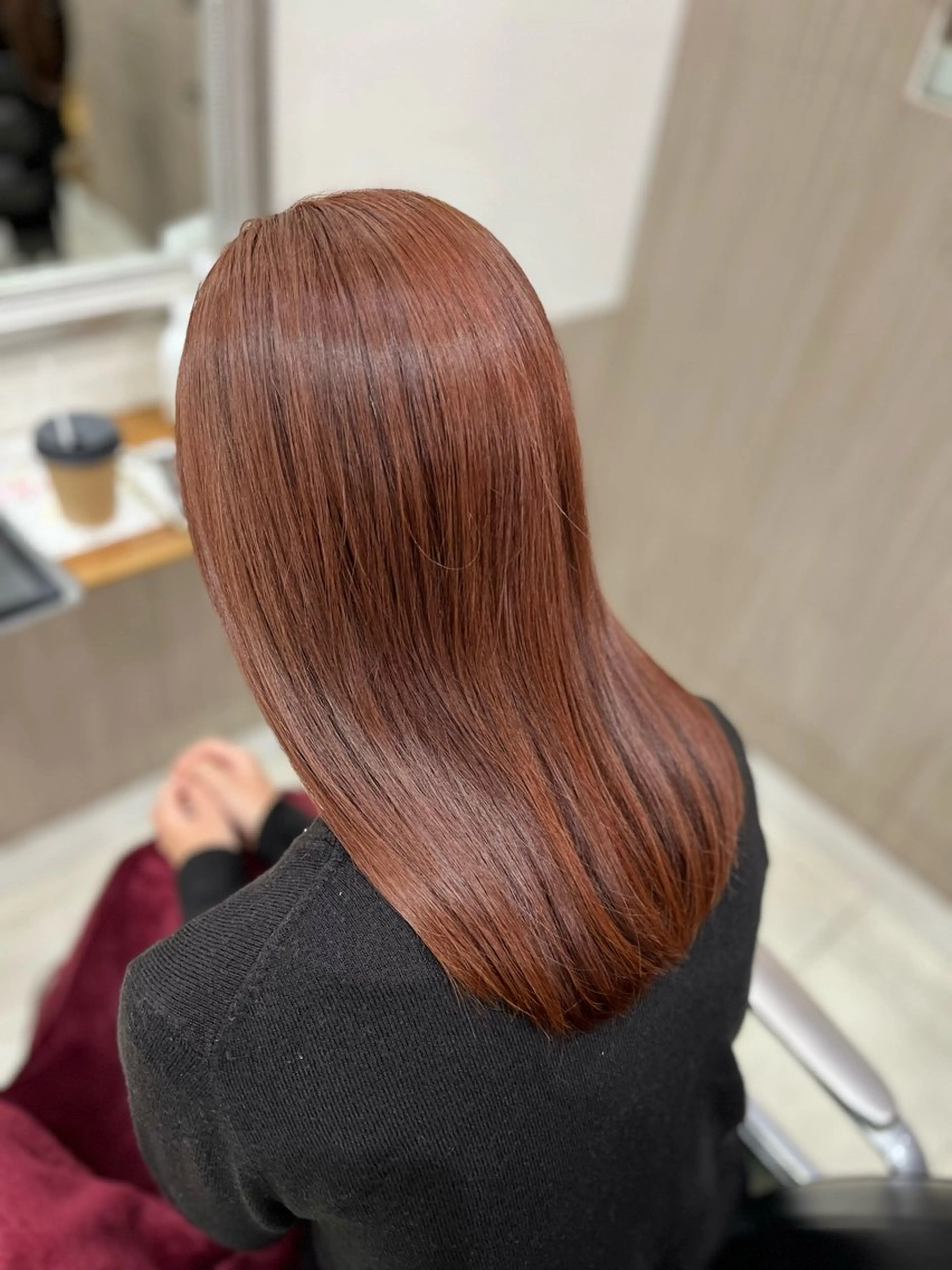 カラー ヘアカラー 艶髪🥣透明感カラー 🫧前田奈津実のヘアスタイル