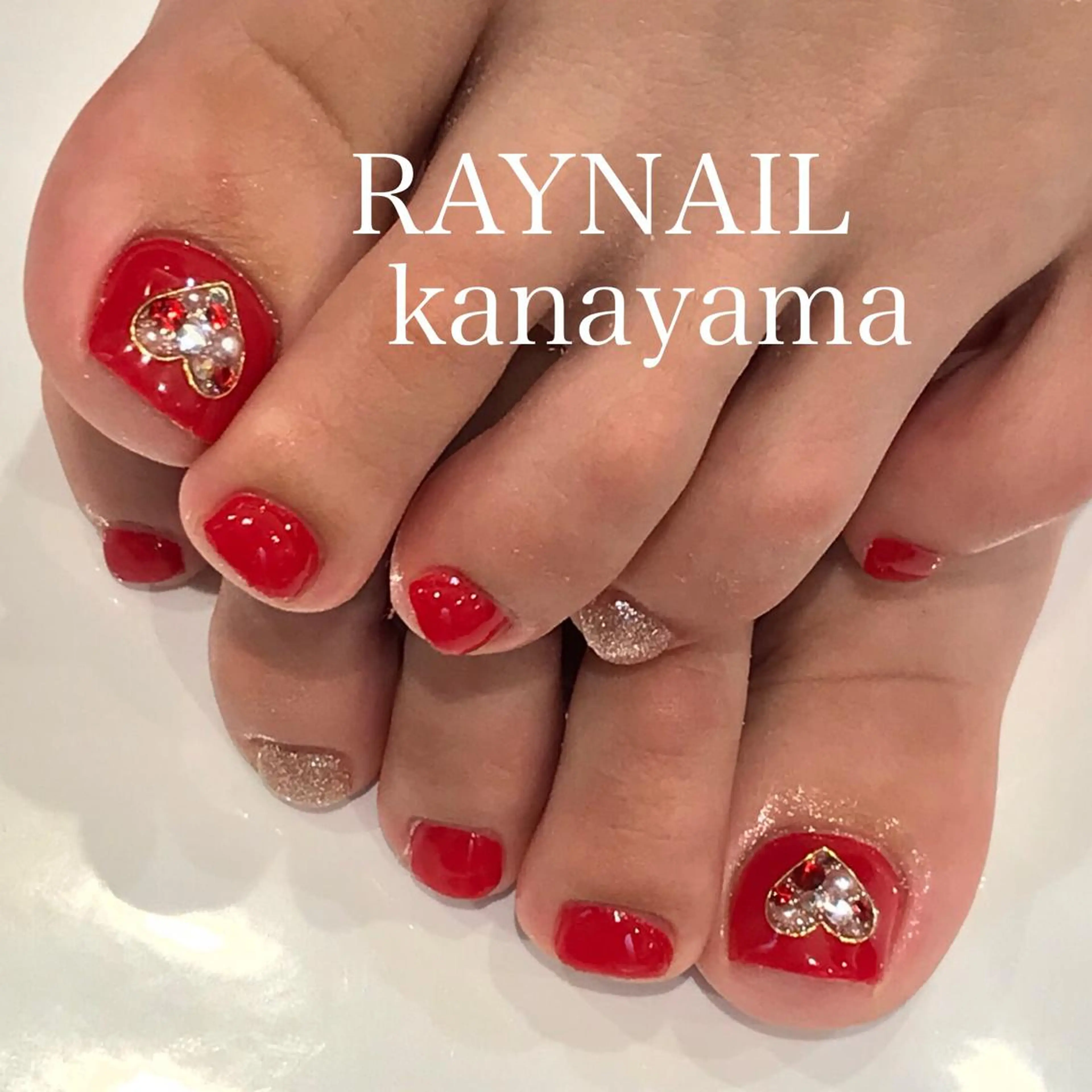 ネイル フットネイル Can Nail　栄店　【キャンネイル】所属・後藤今日子 CANNAIL栄店のネイルデザイン