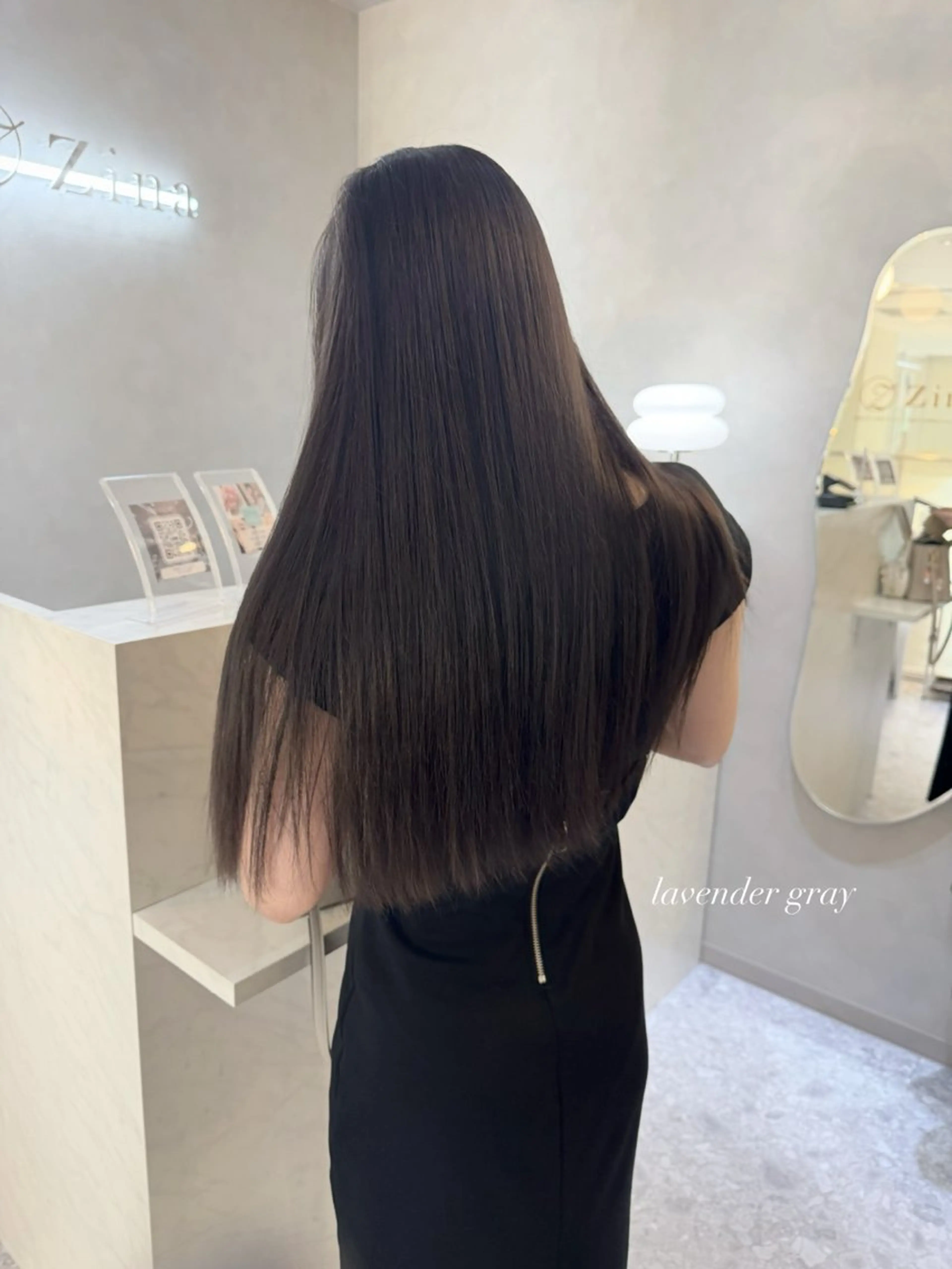 ロング カラー ヘアアレンジ カット ヘアカラー トリートメント 女性スタイリスト専門サロン Zina 天神所属・NANA／trend style🕊🍑のヘアスタイル