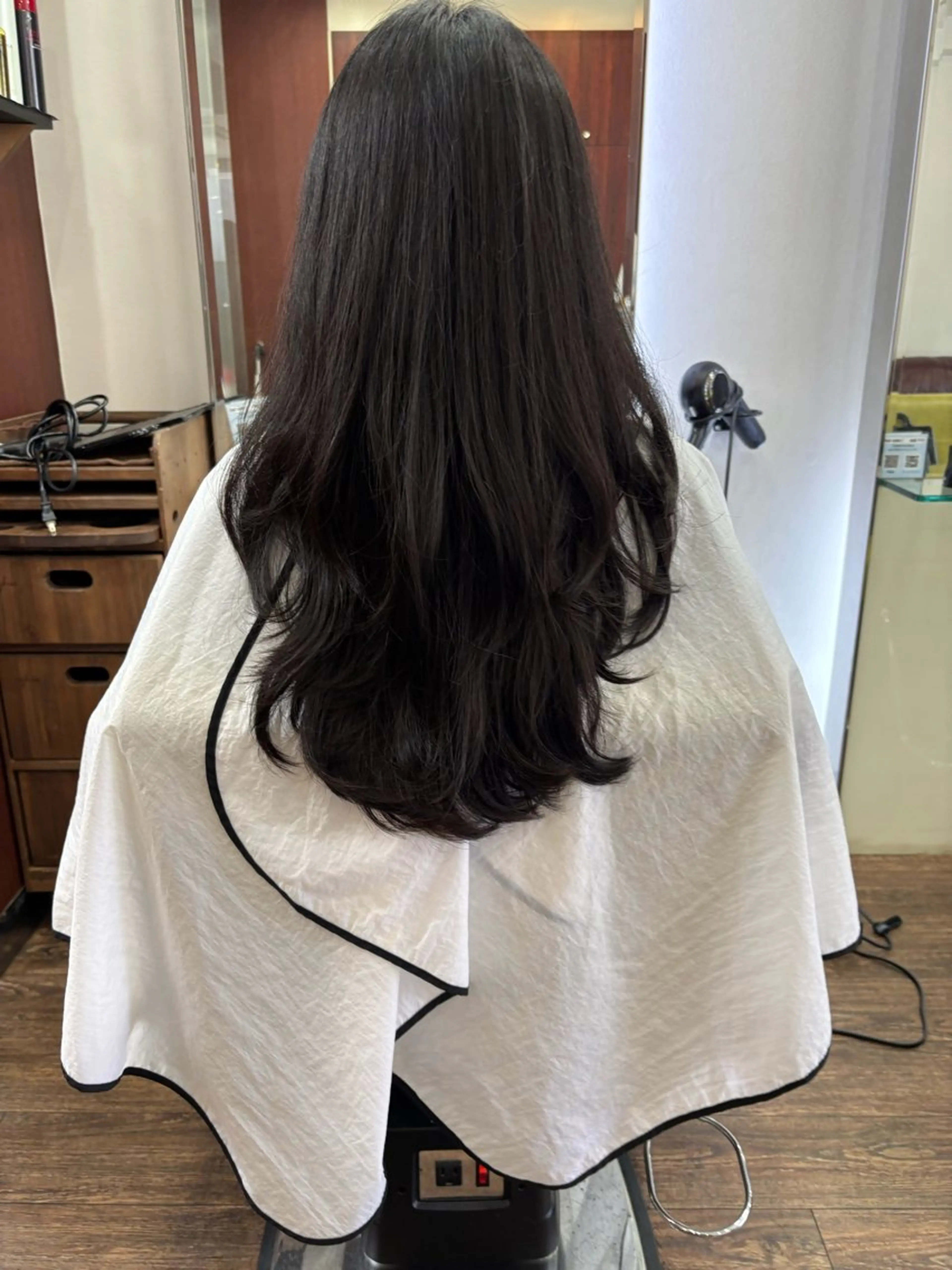 韓国レイヤーカット＋デジタルパーマの写真