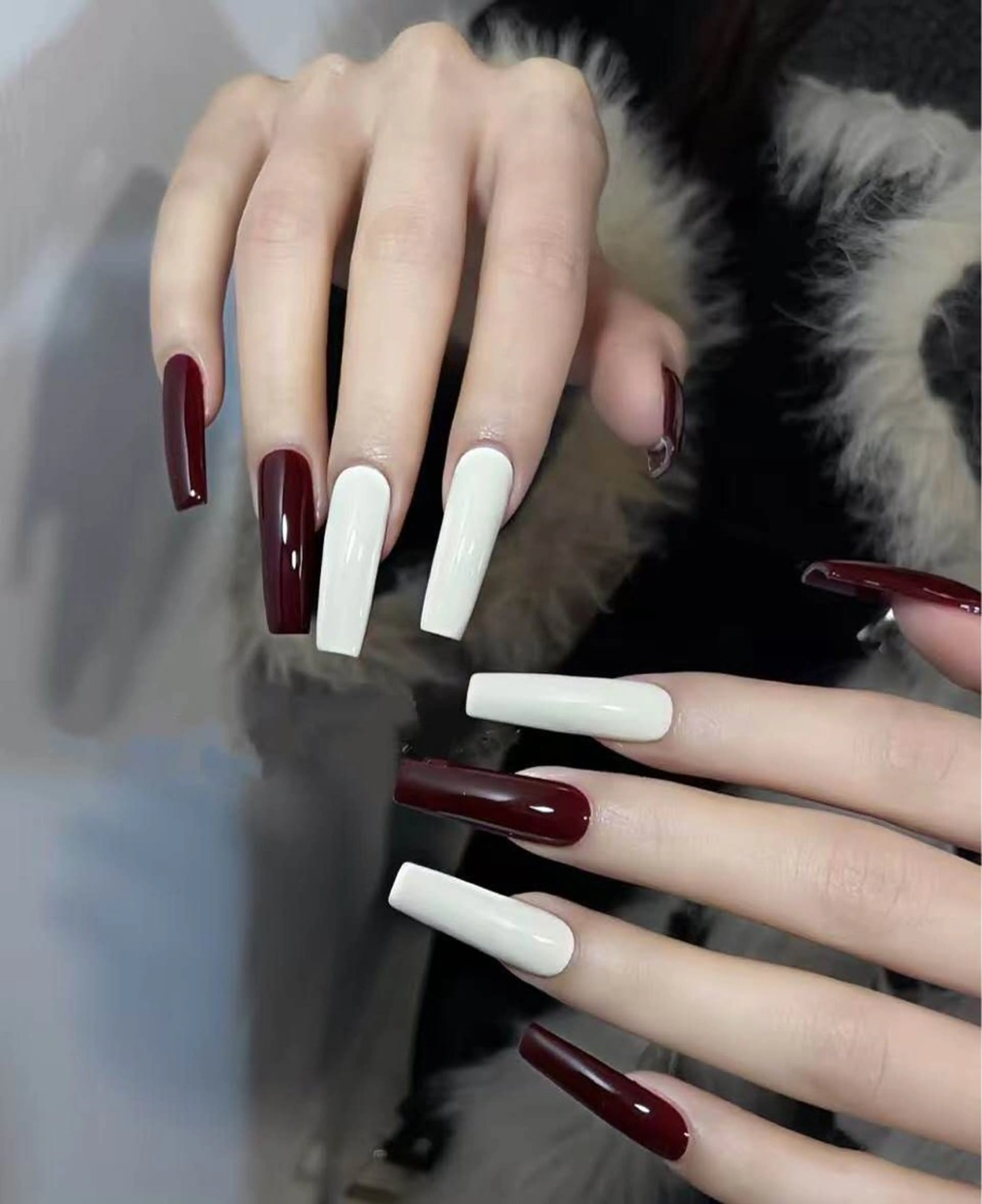 ネイル フラワーネイル フレンチネイル ジェルネイル ガラスフレンチ ハート ハンドネイル BabyYouMi ねねのネイルデザイン