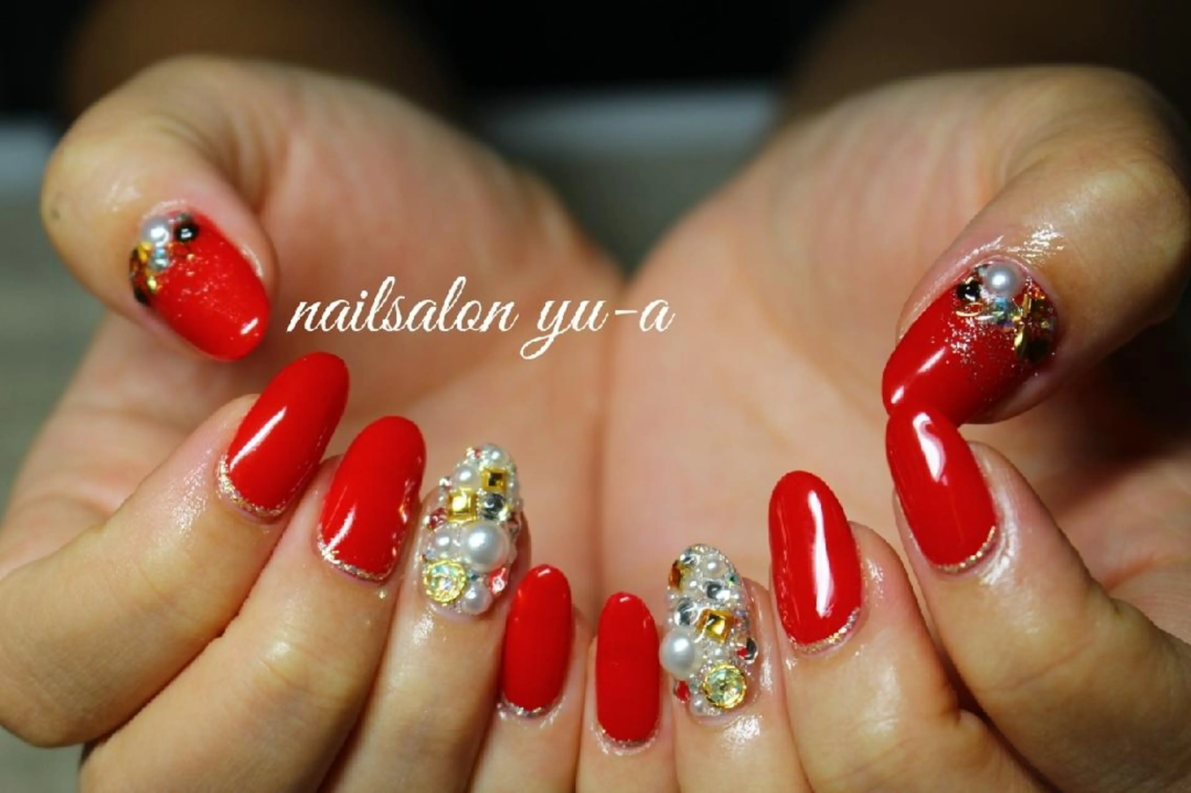 ネイル ハンドネイル yu-a☆  ネイル ＆ホワイトニングのネイルデザイン