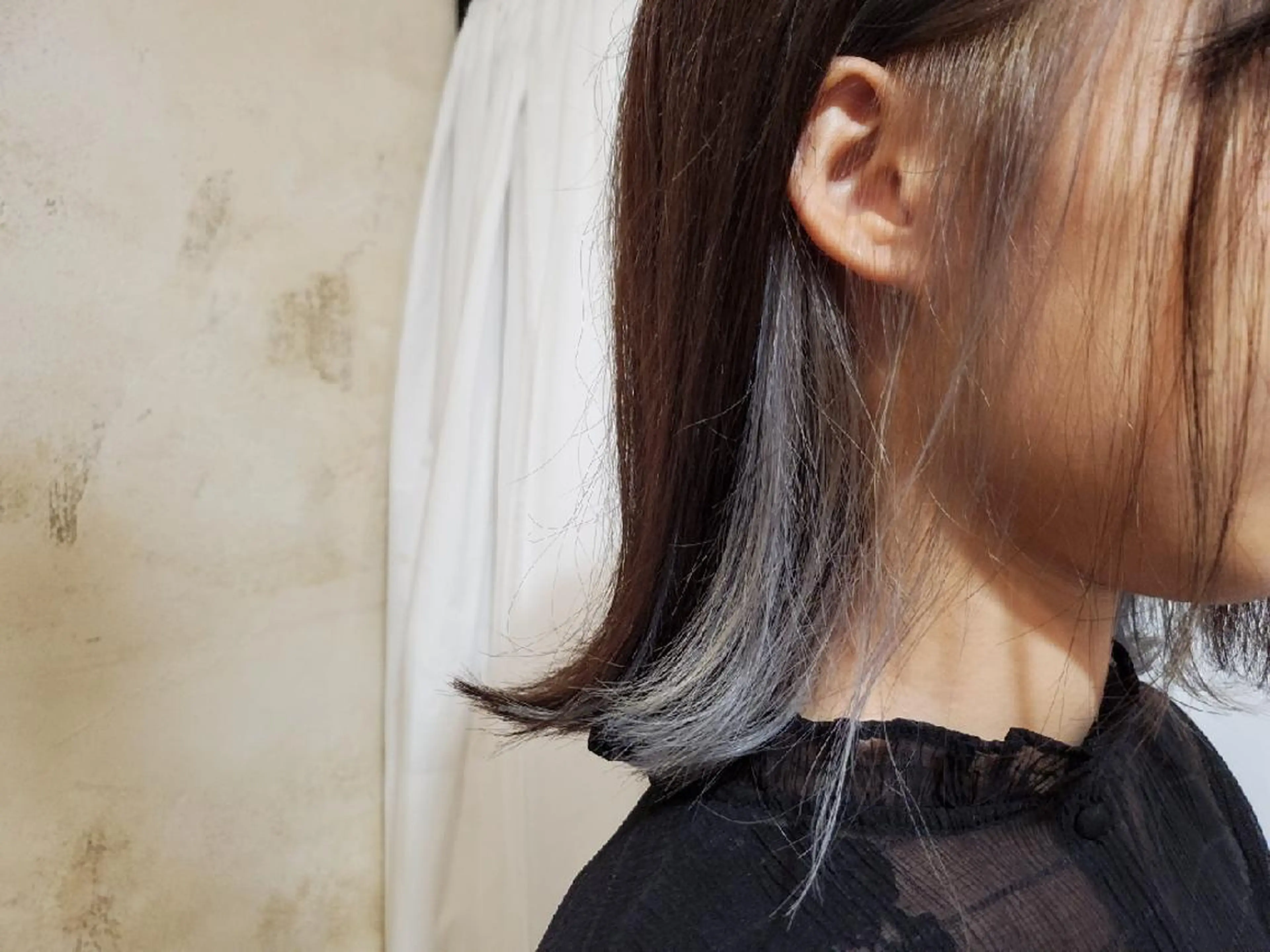 カラー ミディアム パ ルのヘアスタイル