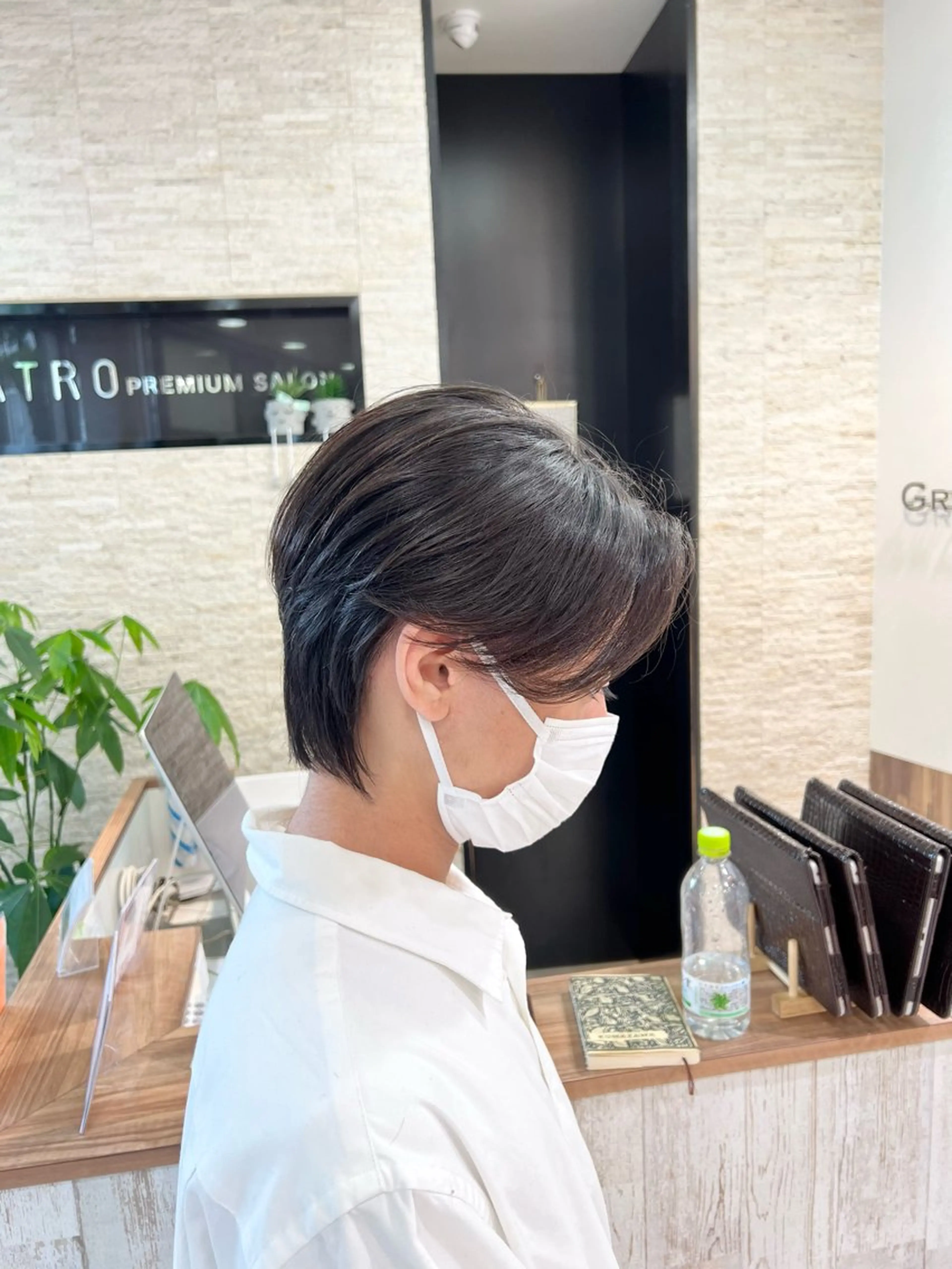 パーマ メンズ センターパート メンズウルフカット ウルフカット メンズ特化/勝田駅/ 佐和駅/鈴木輝瑠/のヘアスタイル