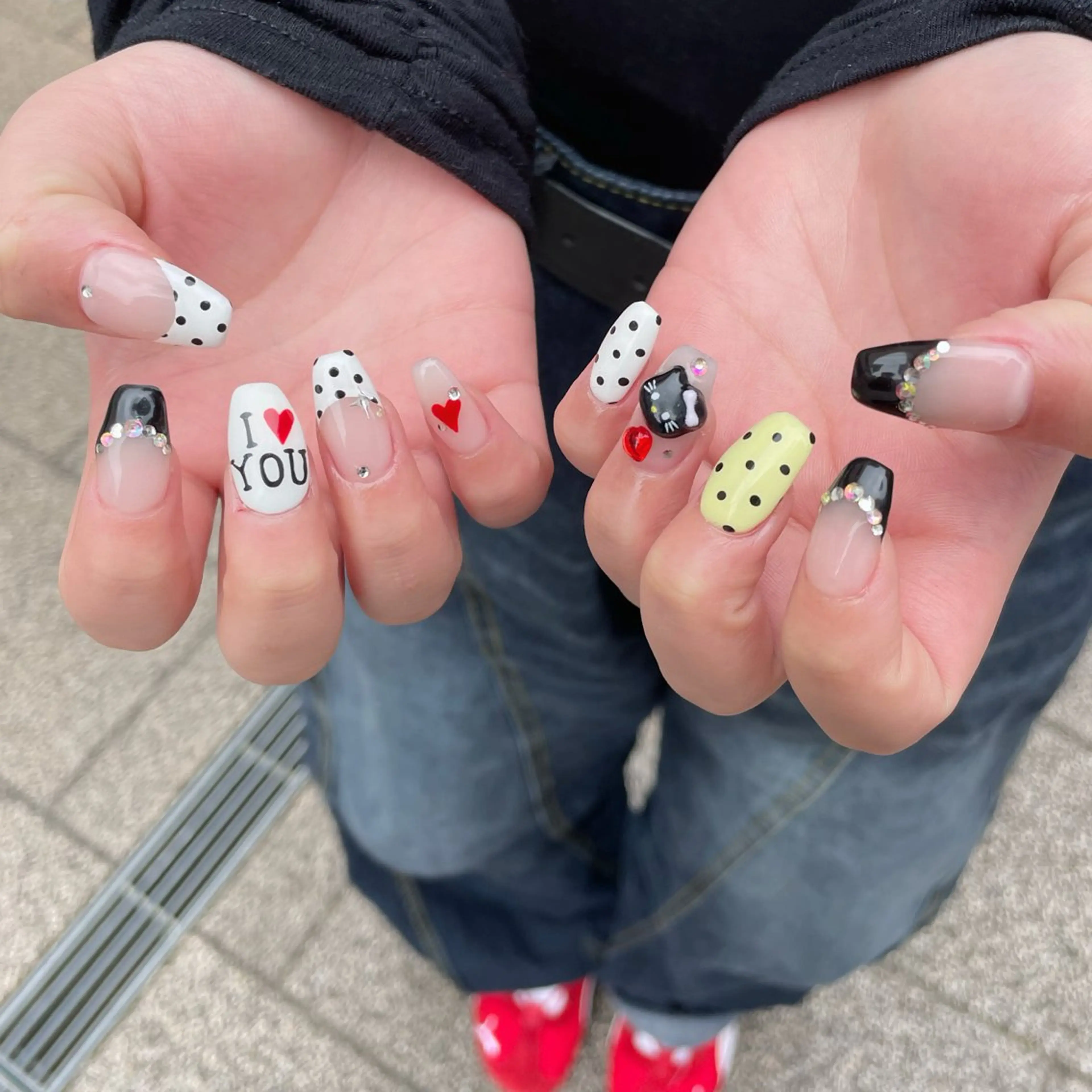 ネイル 韓国ネイル ハンドネイル Ricnail☾ ayanoのネイルデザイン